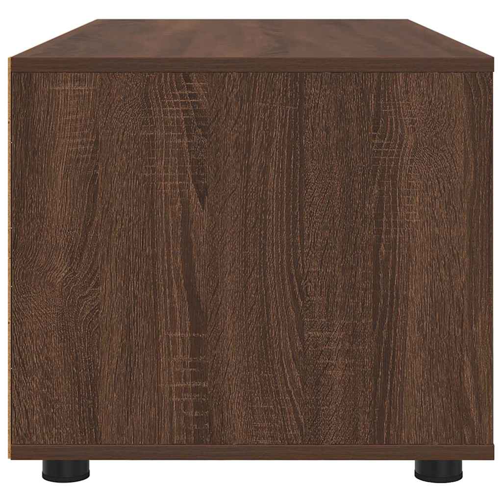 TV-Schränk Braun Eichen-Optik 100 x 48 x 43 cm Holzwerkstoff