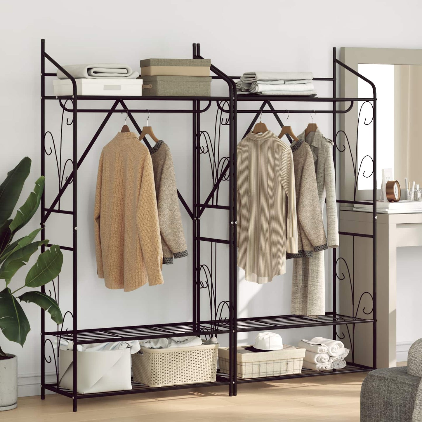 Offener Kleiderschrank Uni 2 pcs 78 x 36 x 158 cm