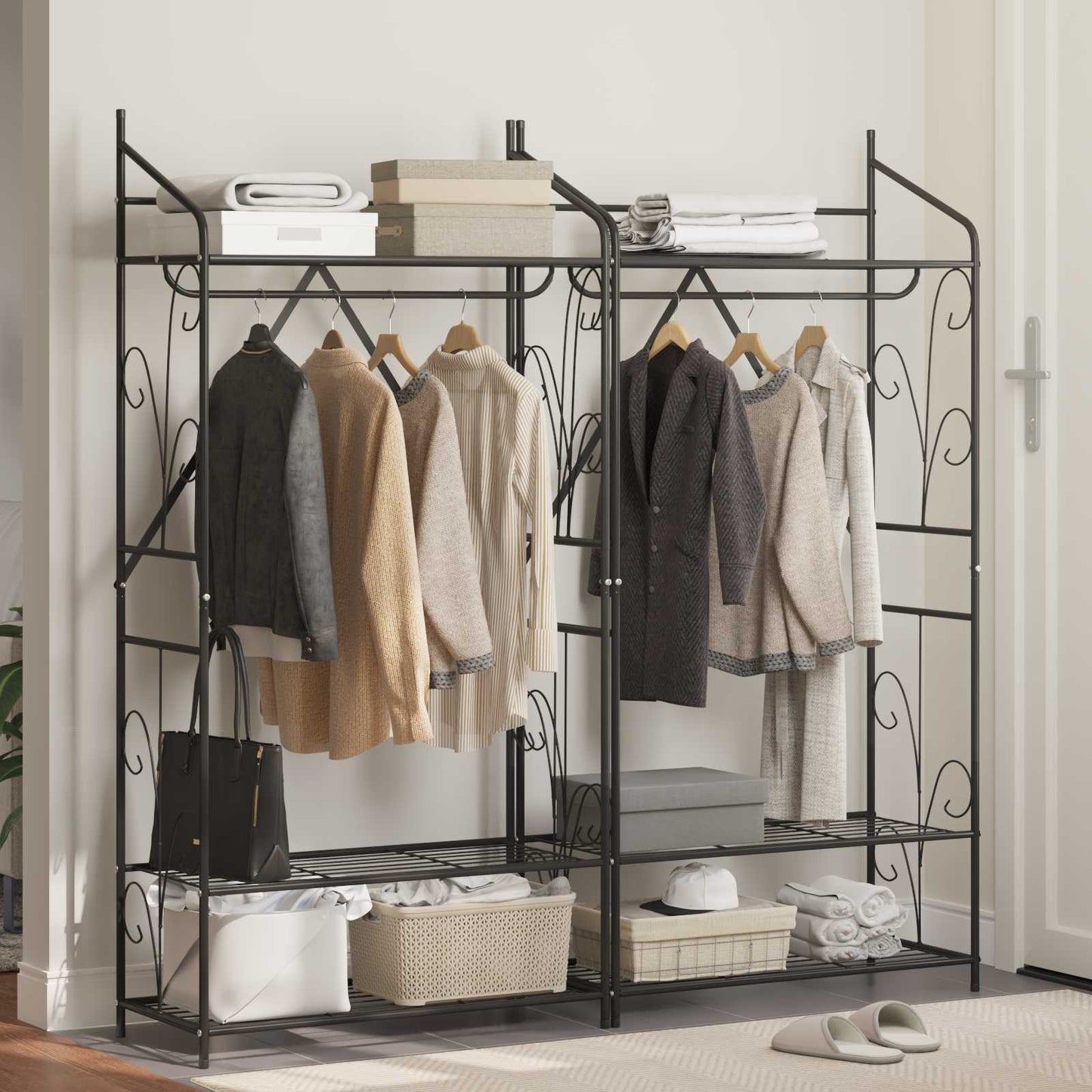 Offener Kleiderschrank Uni 2 pcs 78 x 36 x 158 cm