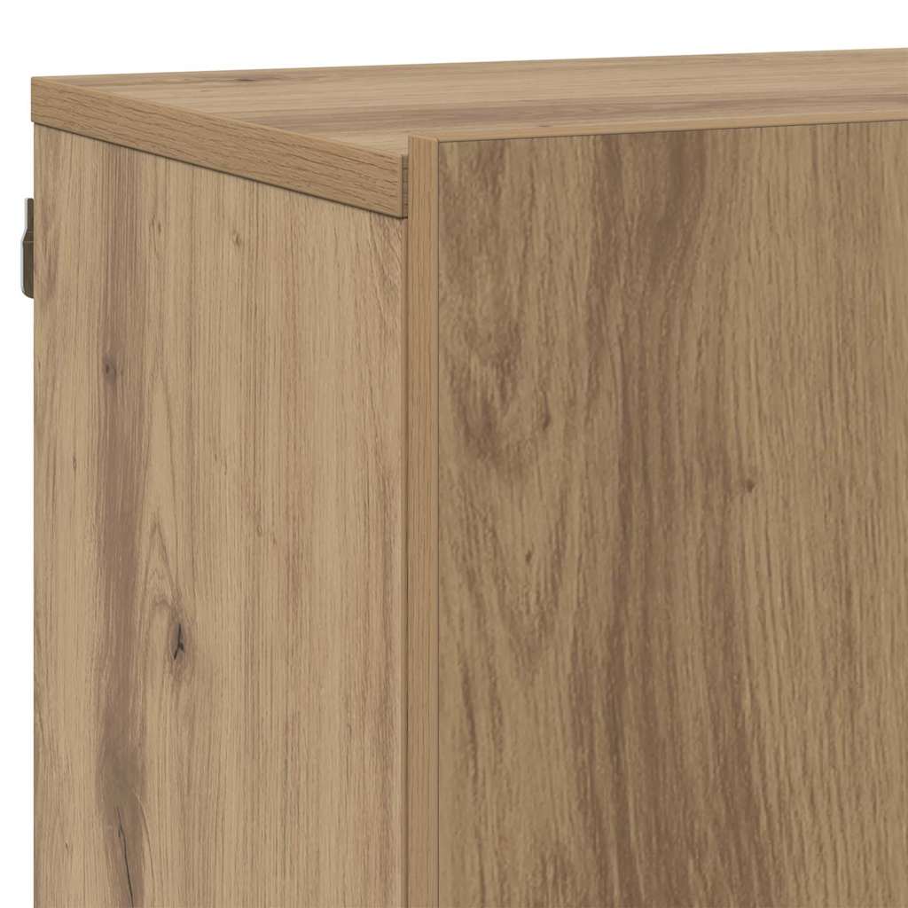 TV-Einheiten Wandmontiert 6 pcs Artisan-Eiche Holzwerkstoff