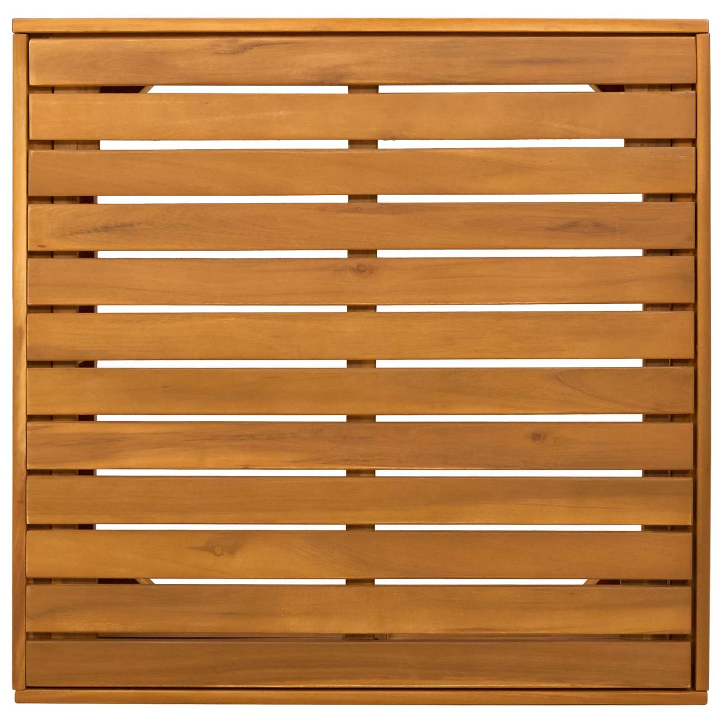 2-tlg. Garten-Lounge-Set aus massivem Akazienholz Braun