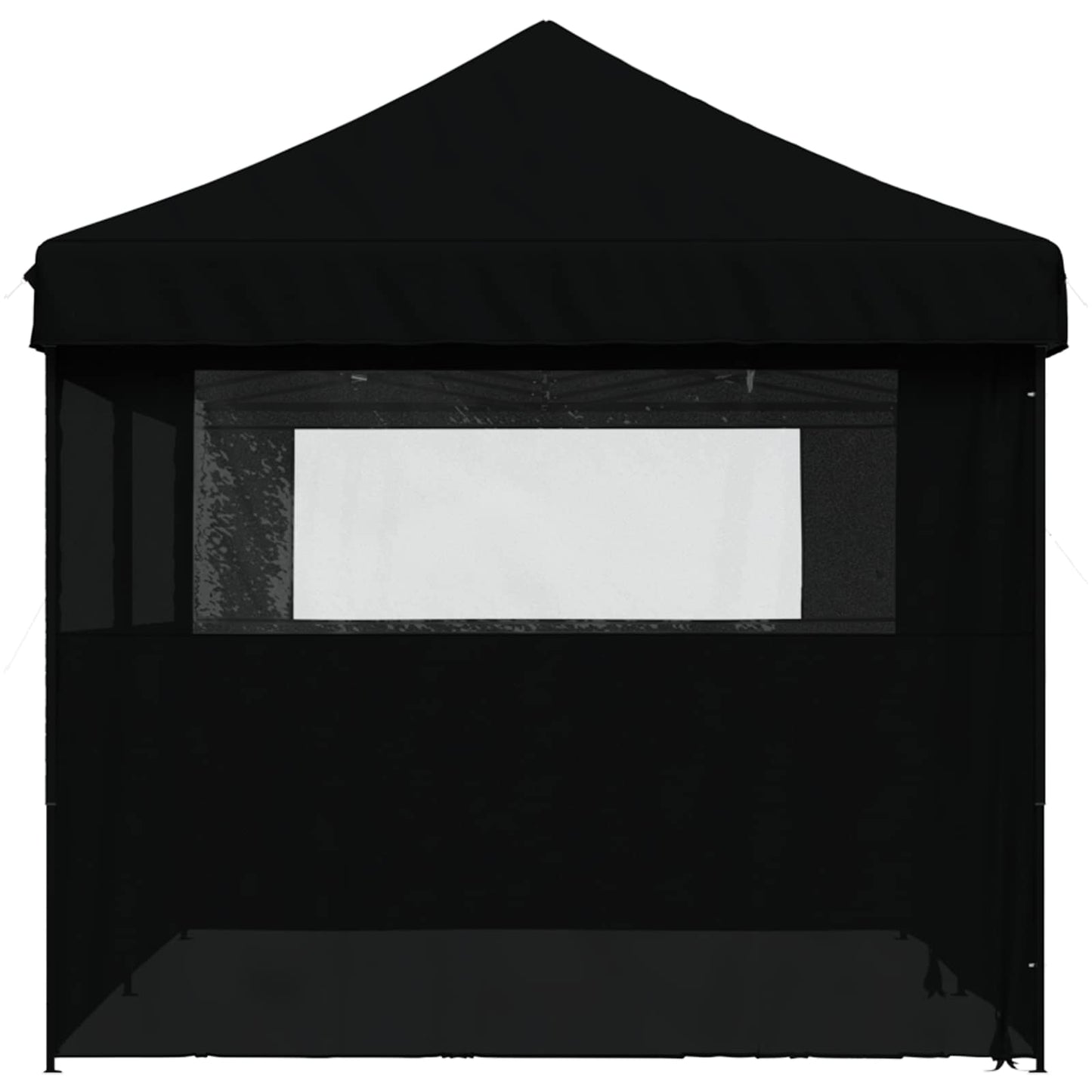 Party-Zelt Schwarz 292 x 580 x 315 cm Oxford-Stoff