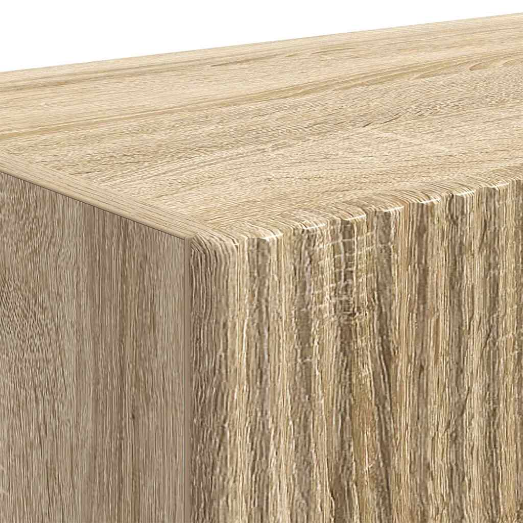TV-Wandschrank 2 pcs Sonoma 98 x 31 x 29,5 cm Holzwerkstoff