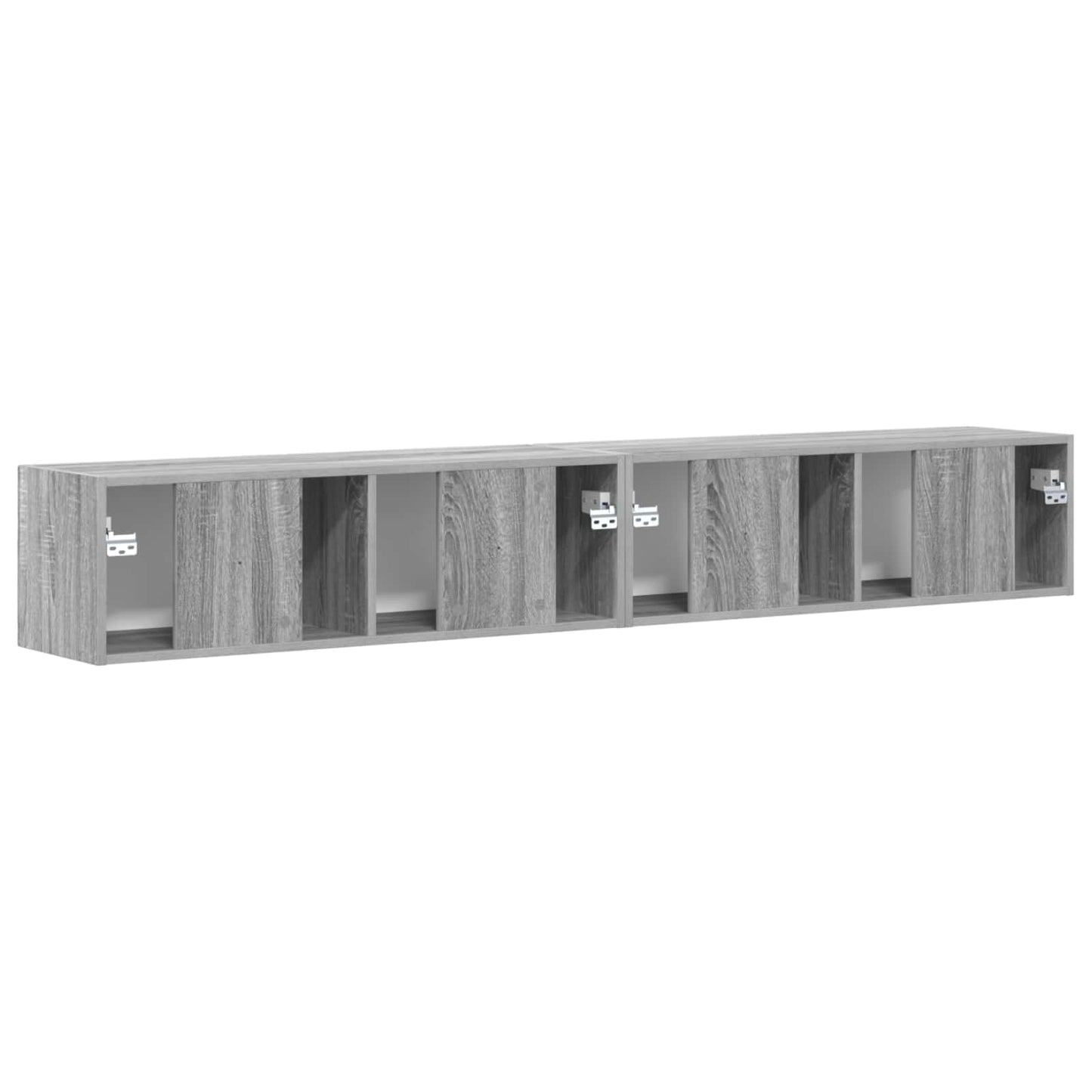 TV-Wandschrank 2 pcs Graues Sonoma 98 x 31 x 29,5 cm