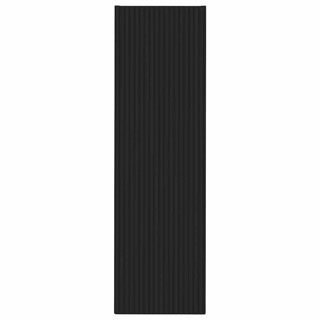 TV-Wandschrank 2 pcs Schwarz 30 x 31 x 100 cm Holzwerkstoff