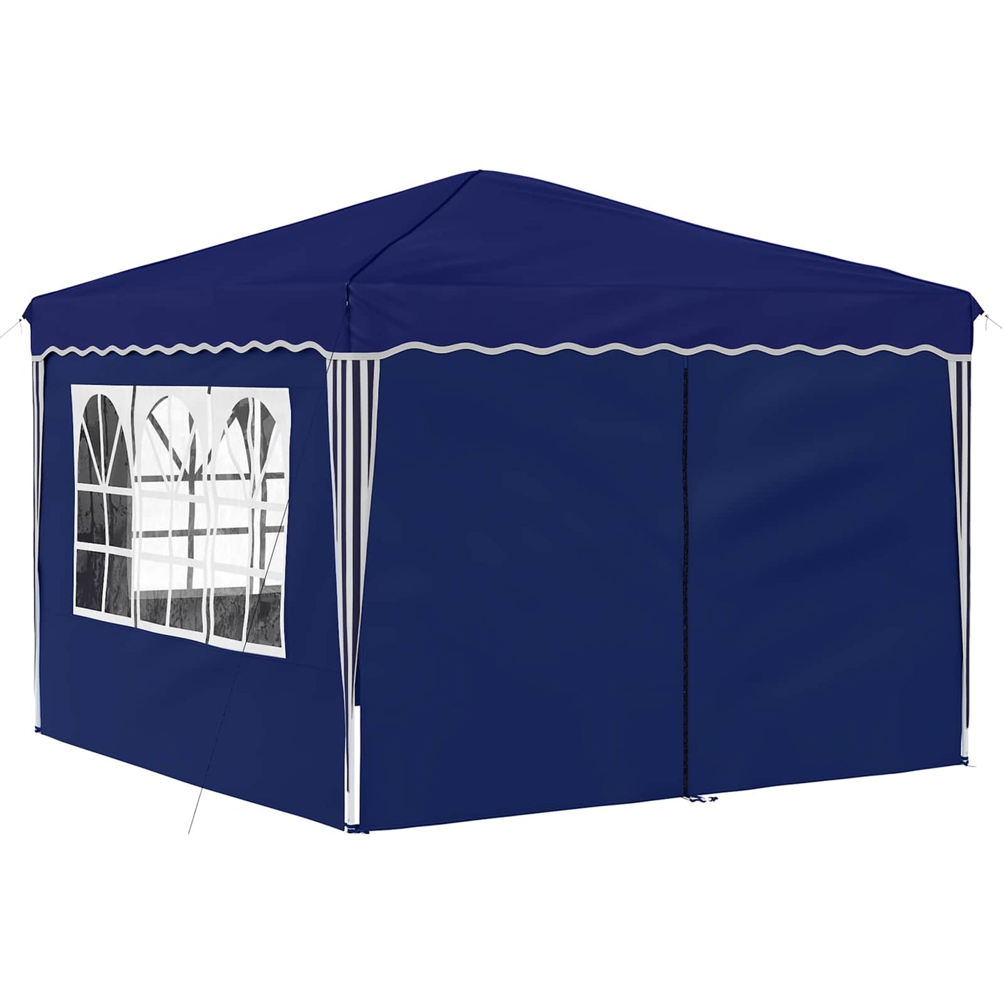 Pop-up Partyzelt Blau 288 x 288 x 245 cm Oxford-Stoff