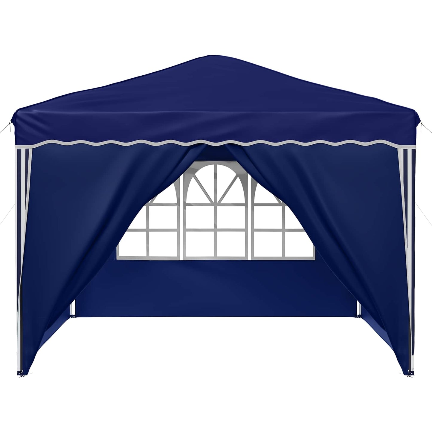 Pop-up Partyzelt Blau 288 x 288 x 245 cm Oxford-Stoff