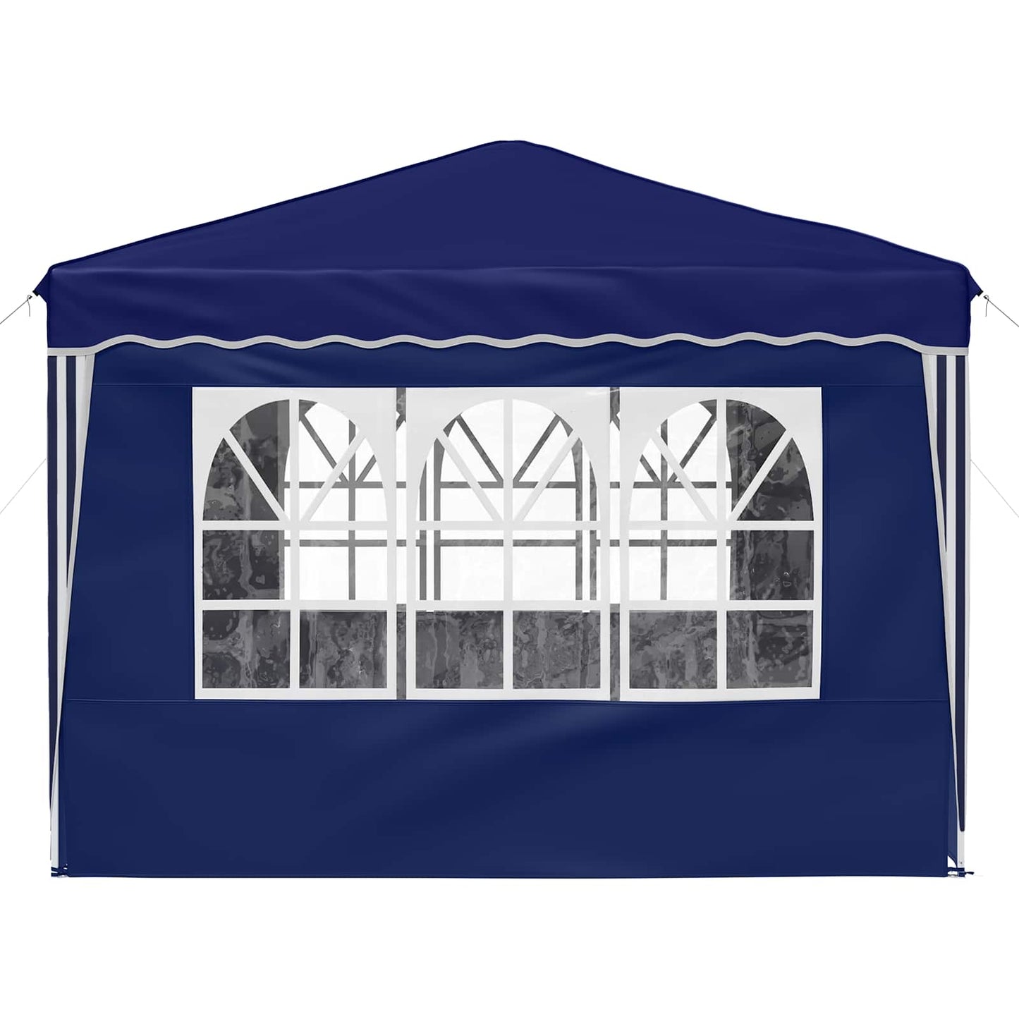Pop-up Partyzelt Blau 288 x 288 x 245 cm Oxford-Stoff