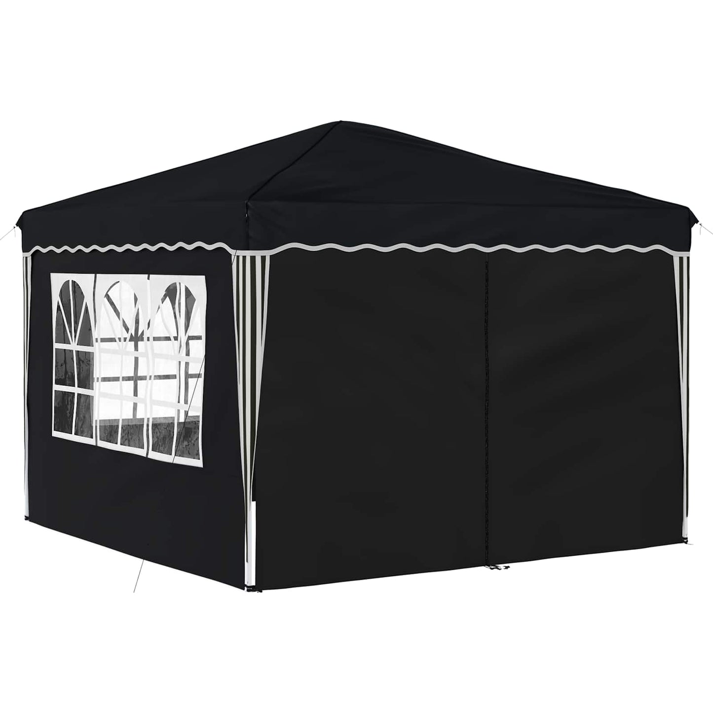 Pop-up Partyzelt Anthrazit 288 x 288 x 245 cm Oxford-Stoff