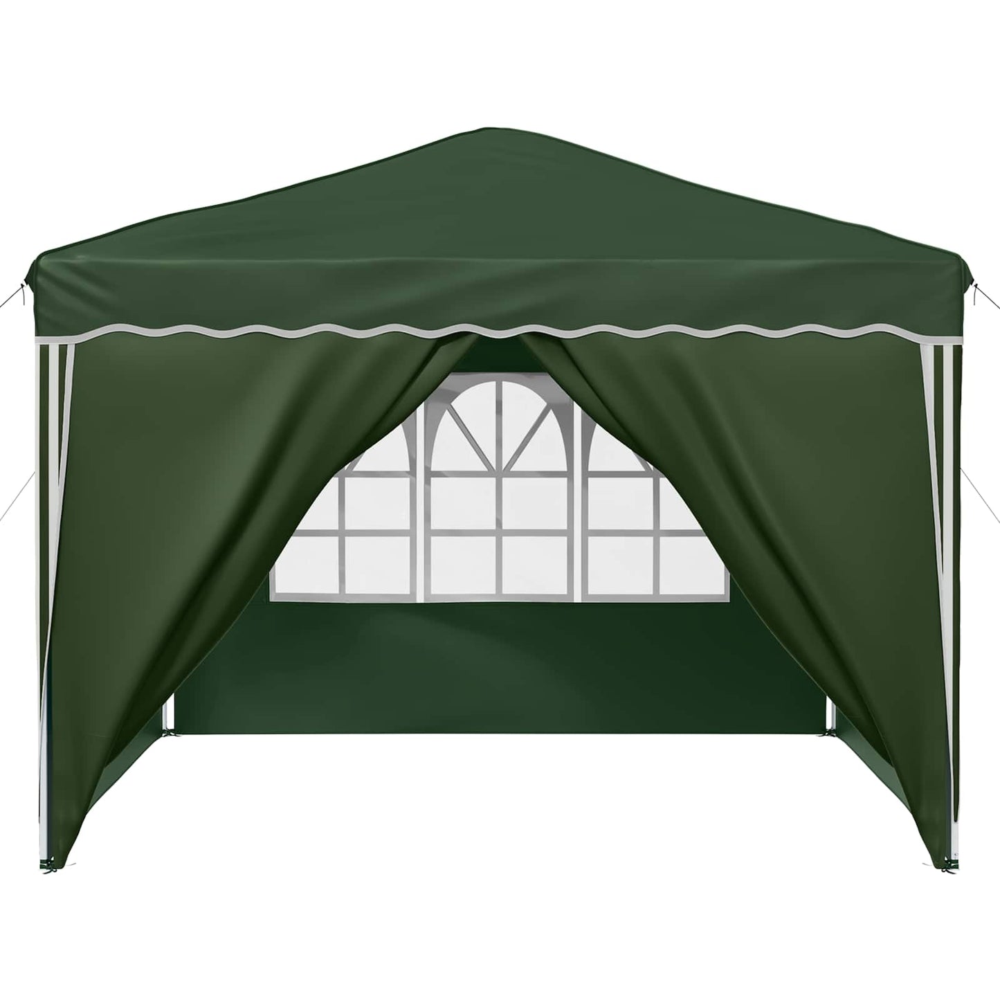 Pop-up Partyzelt Grün 288 x 288 x 245 cm Oxford-Stoff