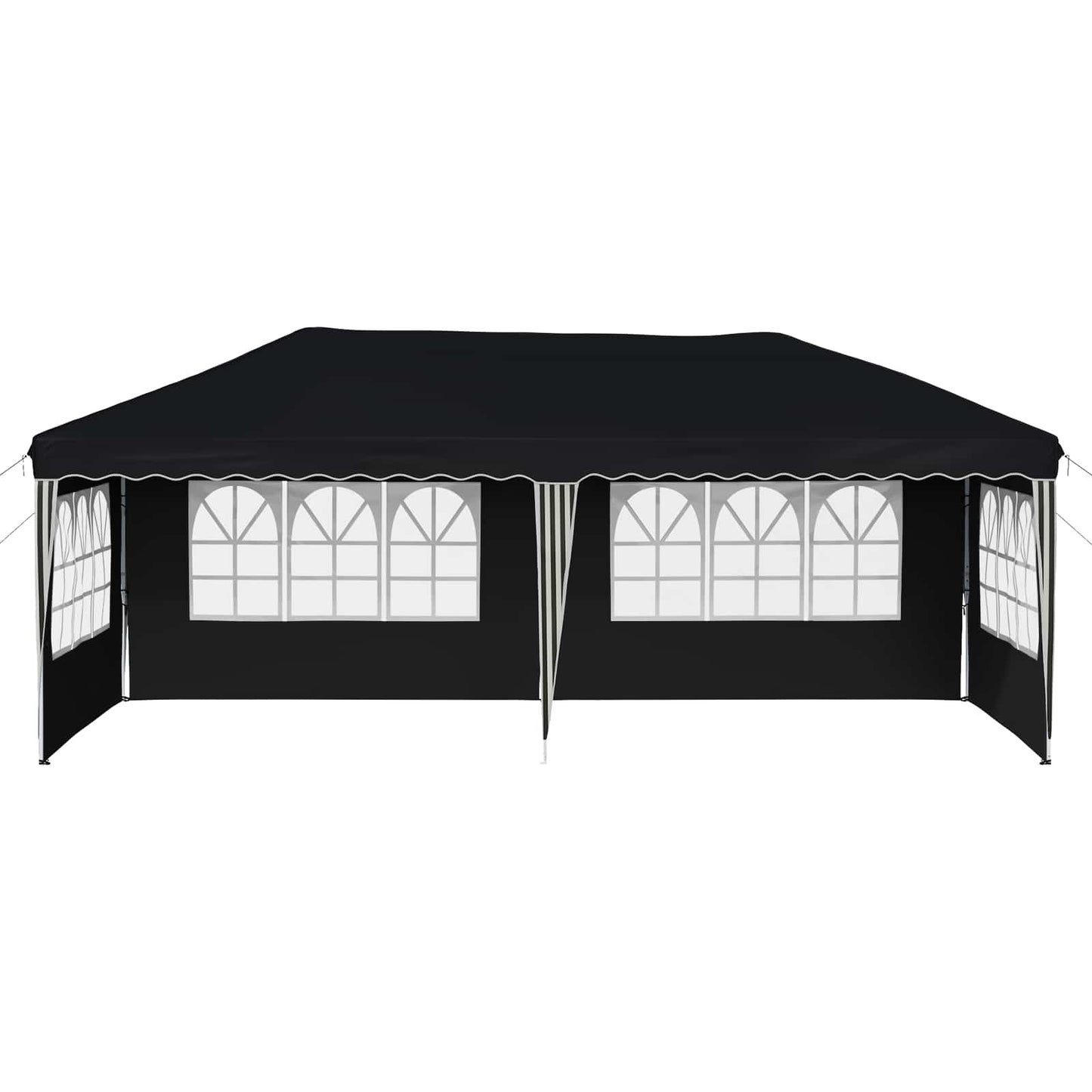 Pop-up Partyzelt 575 x 289 x 245 cm Anthrazit