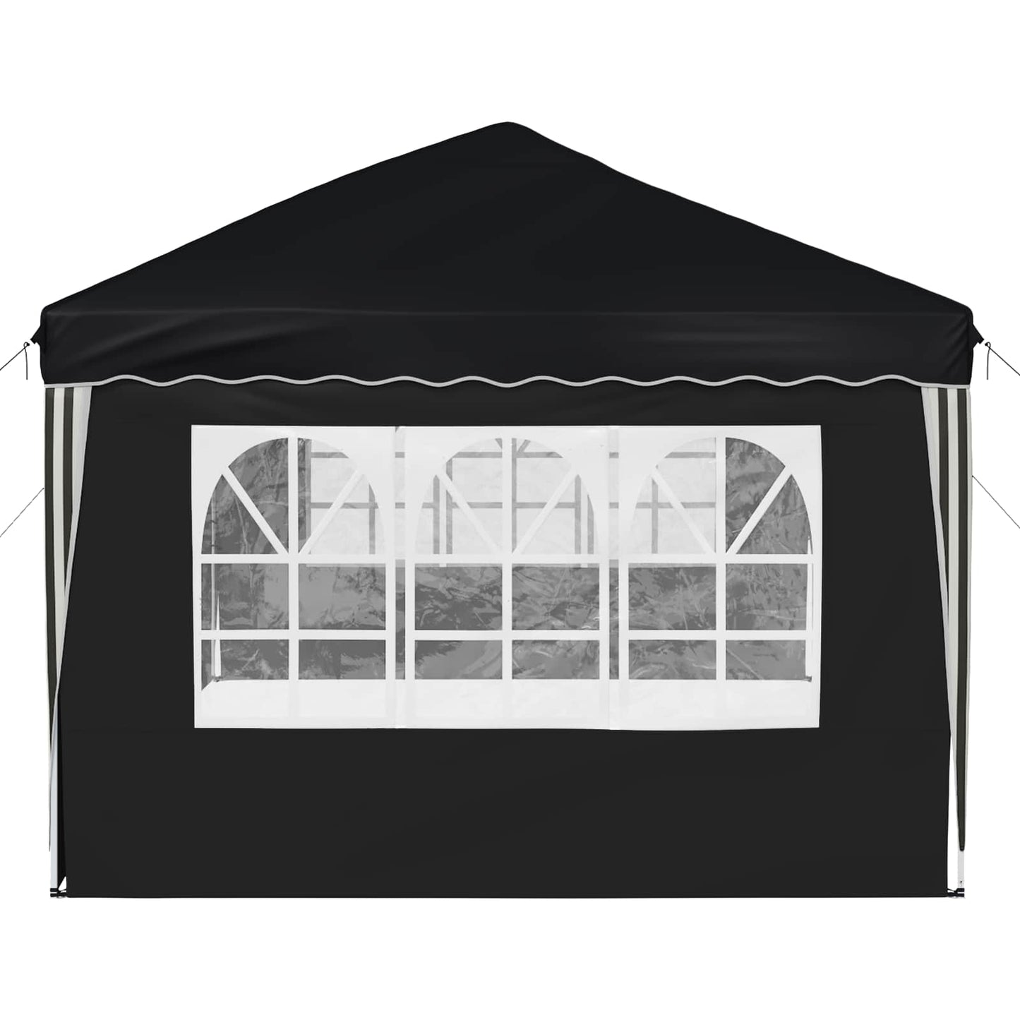 Pop-up Partyzelt 575 x 289 x 245 cm Anthrazit