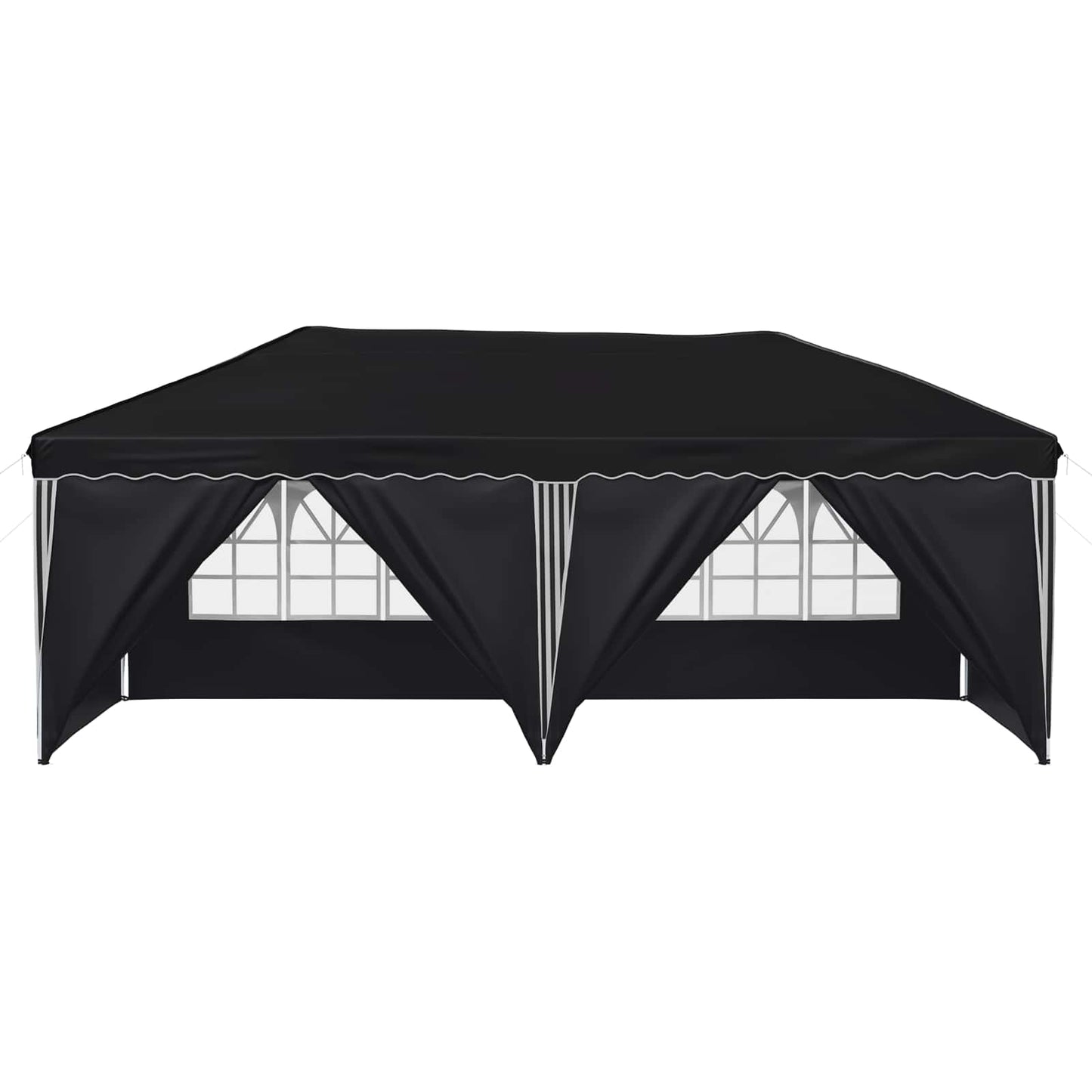 Pop-up Partyzelt 575 x 288 x 245 cm Anthrazit