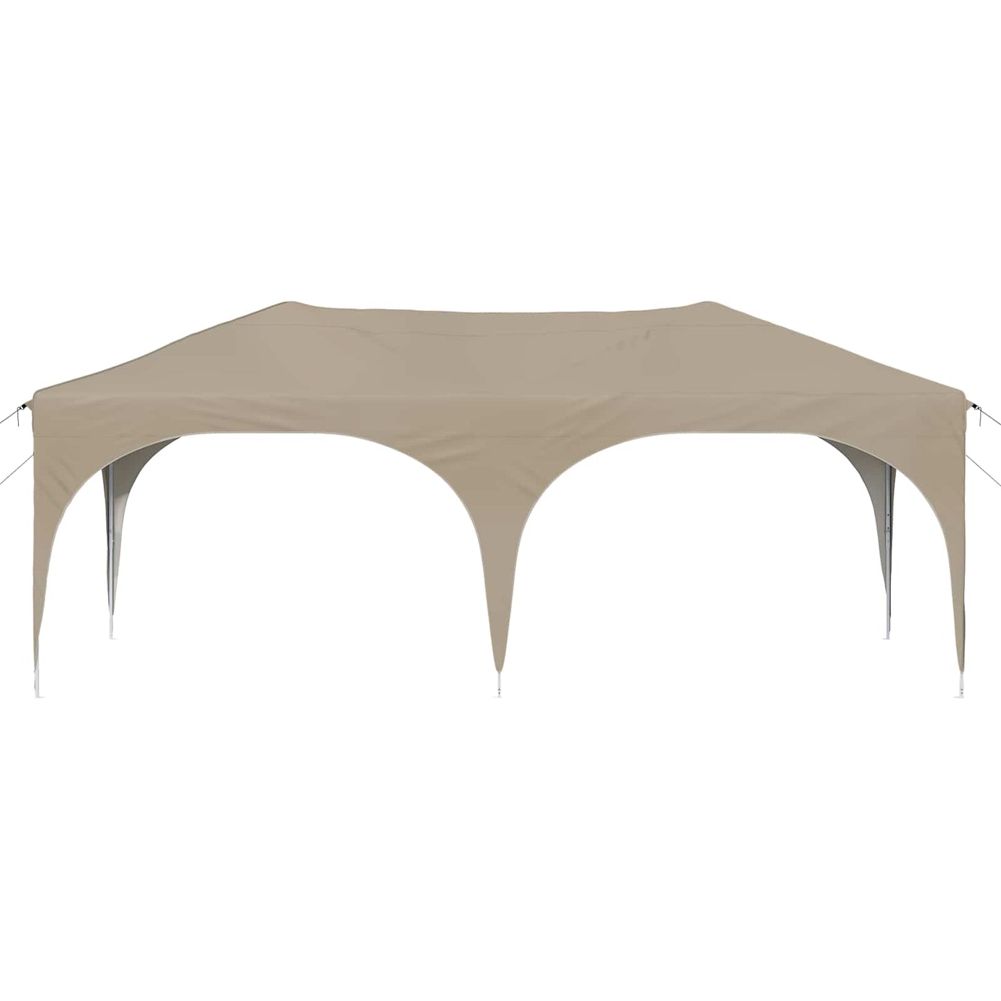 Pop-up Partyzelt Creme 575 x 288 x 245 cm Oxford-Stoff