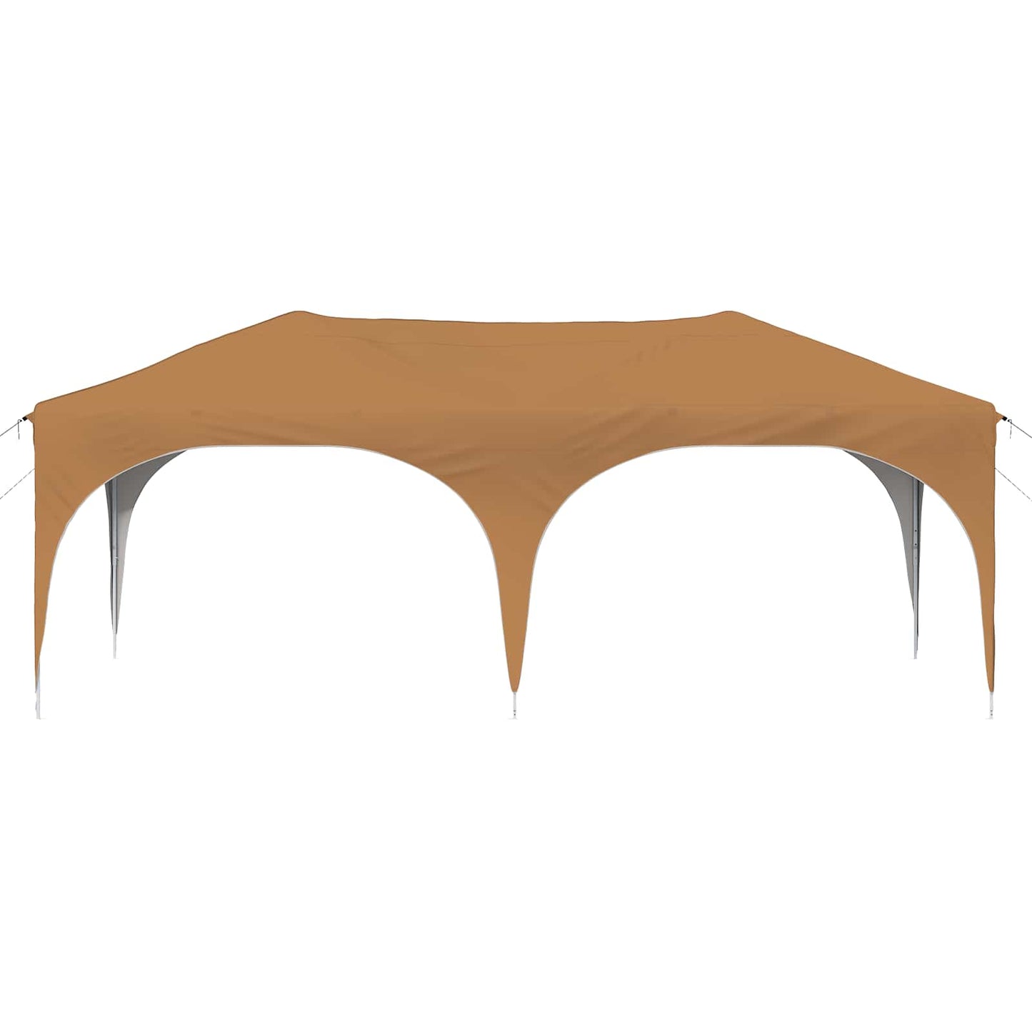 Pop-up Partyzelt Beige 575 x 288 x 245 cm Oxford-Stoff