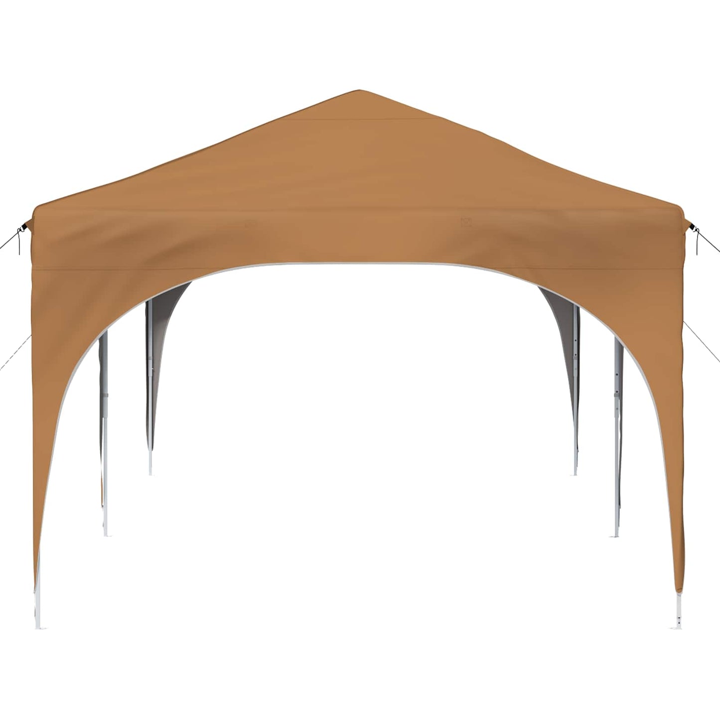 Pop-up Partyzelt Beige 575 x 288 x 245 cm Oxford-Stoff