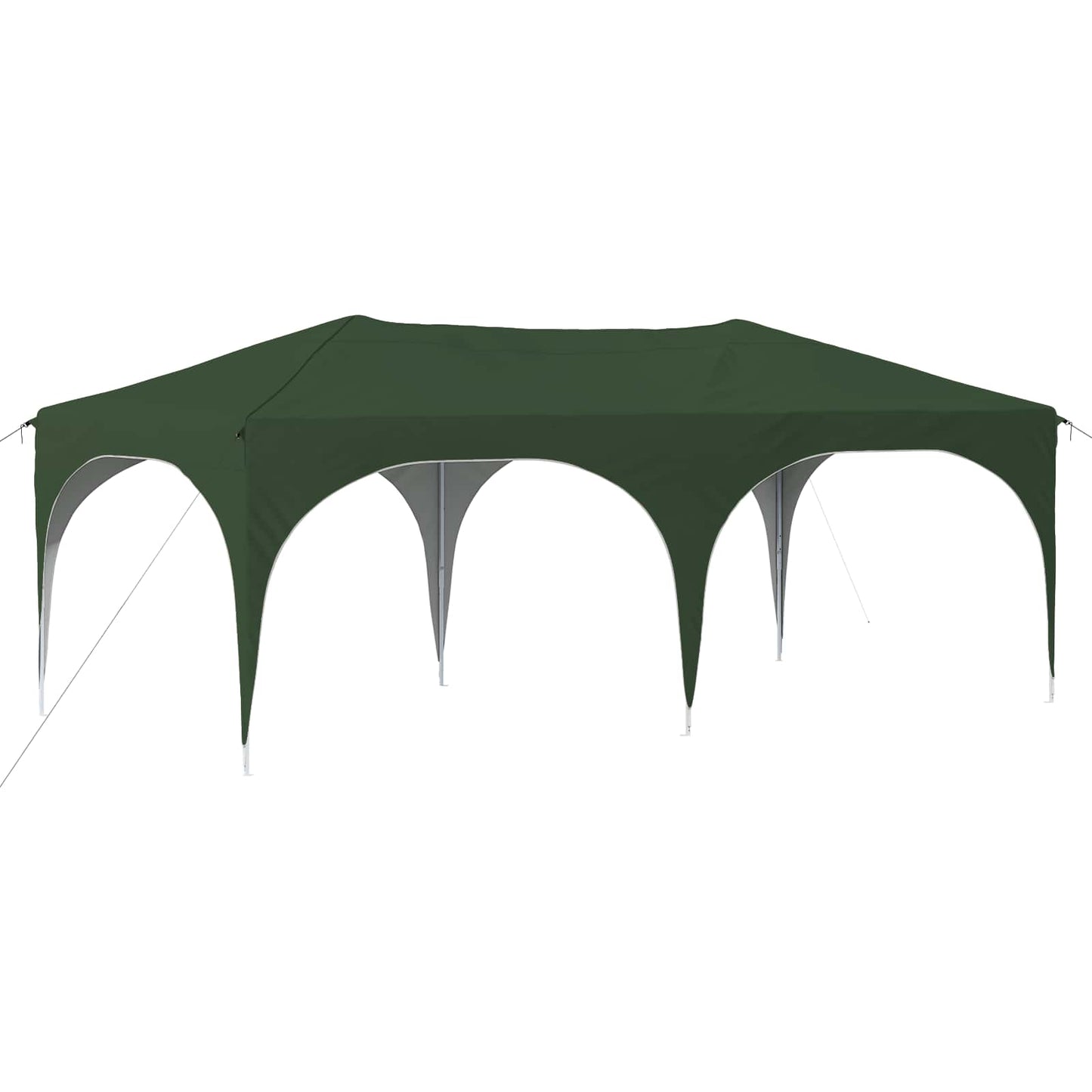 Pop-up Partyzelt Grün 575 x 288 x 245 cm Oxford-Stoff