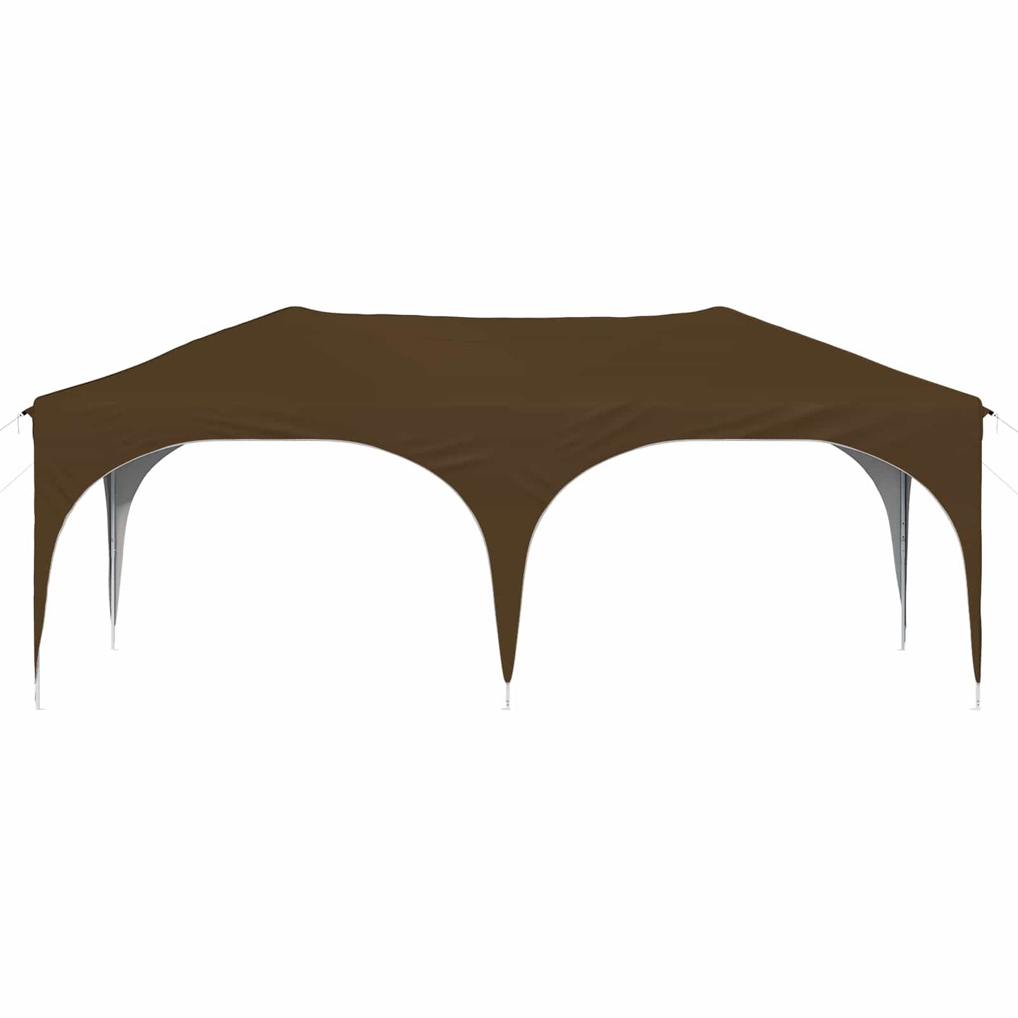 Pop-up Partyzelt Taupe 575 x 288 x 245 cm Oxford-Stoff