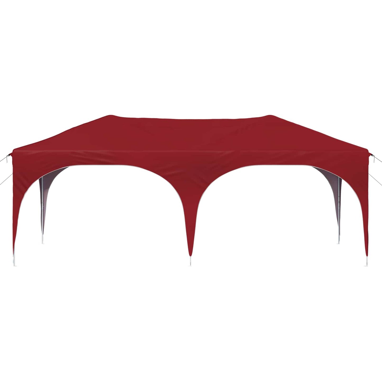 Pop-up Partyzelt Bordeauxrot 575 x 288 x 245 cm Oxford-Stoff