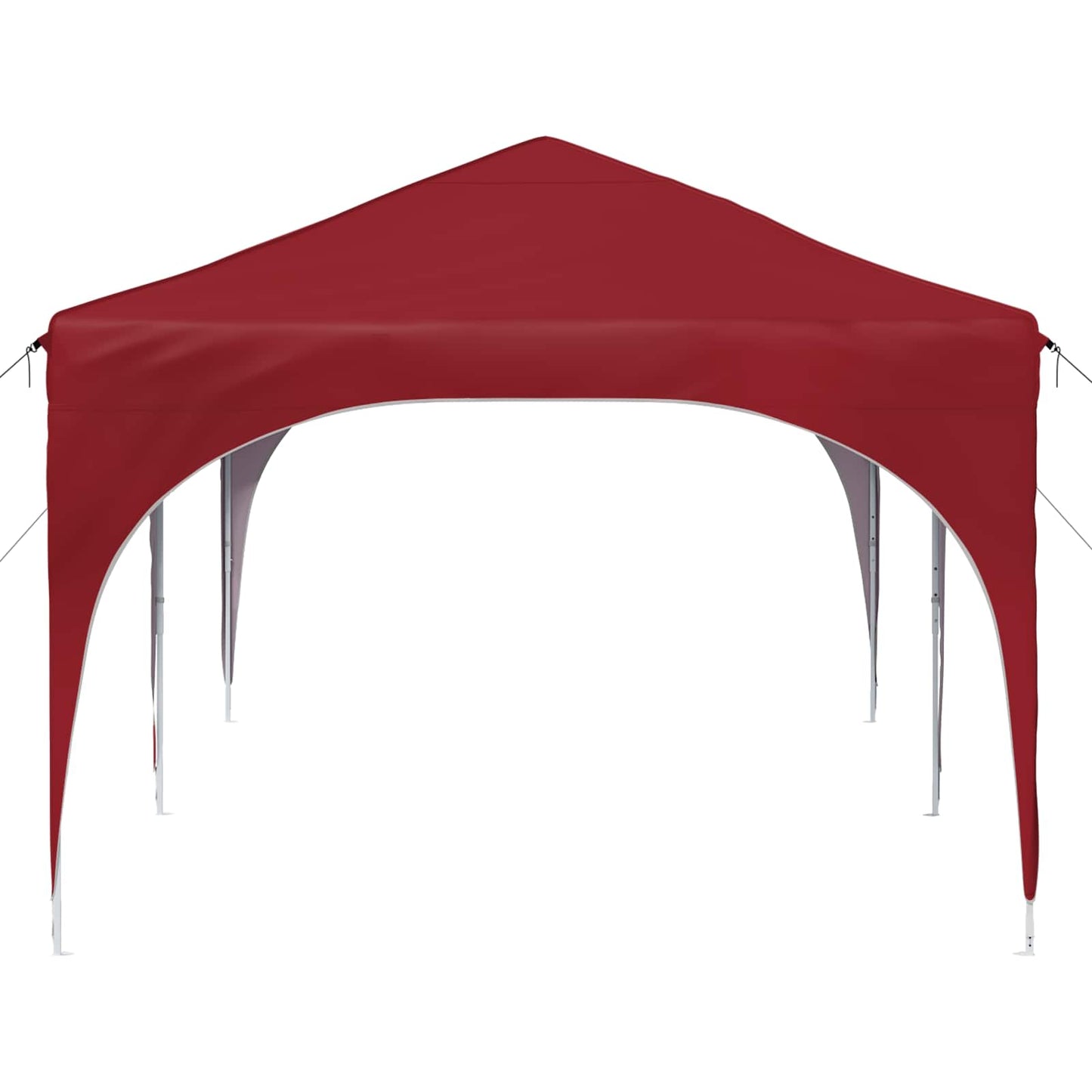 Pop-up Partyzelt Bordeauxrot 575 x 288 x 245 cm Oxford-Stoff