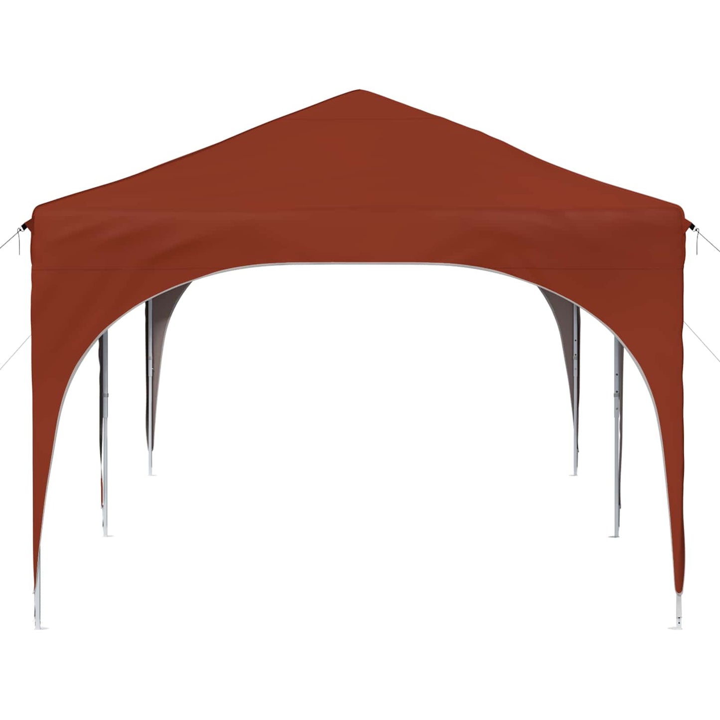Pop-up Partyzelt Terrakotta 575 x 288 x 245 cm Oxford-Stoff