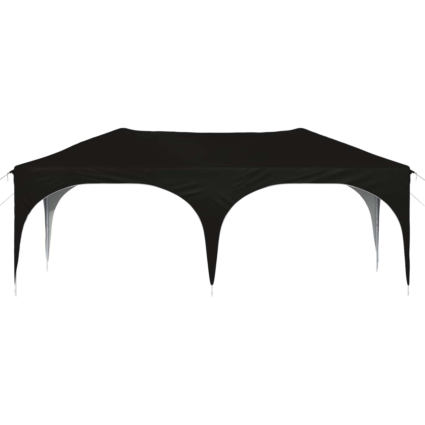 Pop-up Partyzelt Schwarz 575 x 288 x 245 cm Oxford-Stoff