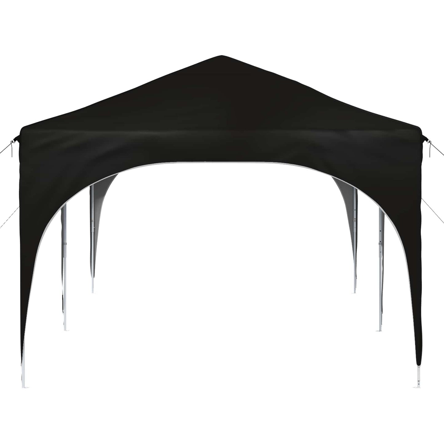 Pop-up Partyzelt Schwarz 575 x 288 x 245 cm Oxford-Stoff