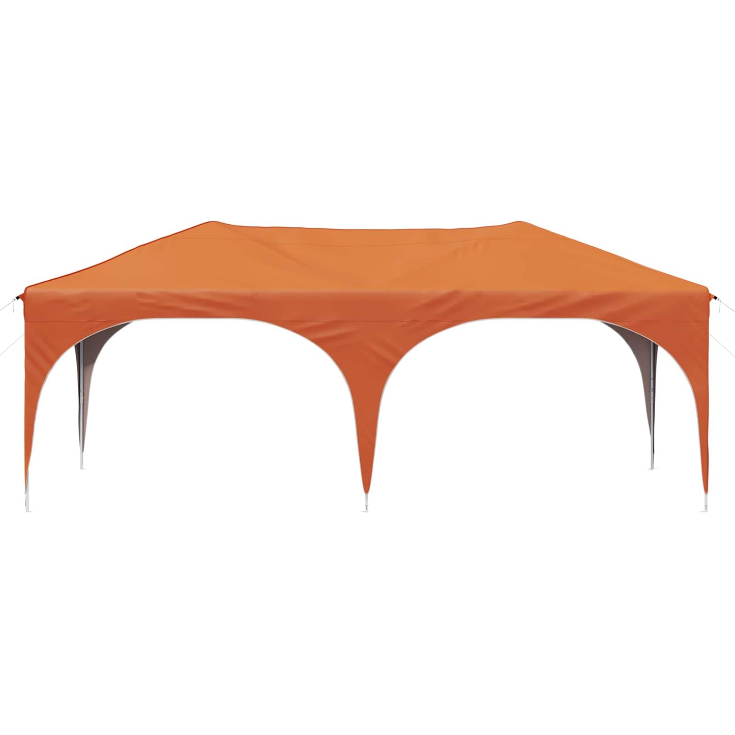 Pop-up Partyzelt Orange 575 x 288 x 245 cm Oxford-Stoff