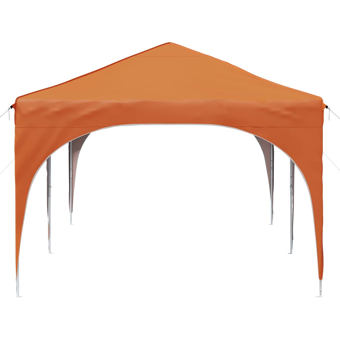 Pop-up Partyzelt Orange 575 x 288 x 245 cm Oxford-Stoff