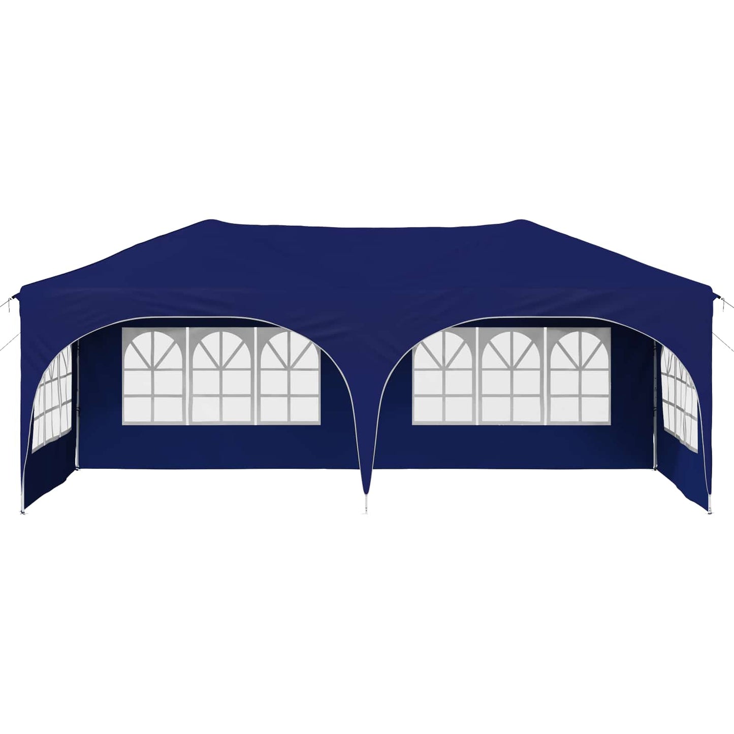 Pop-up Partyzelt Blau 575 x 288 x 245 cm Oxford-Stoff