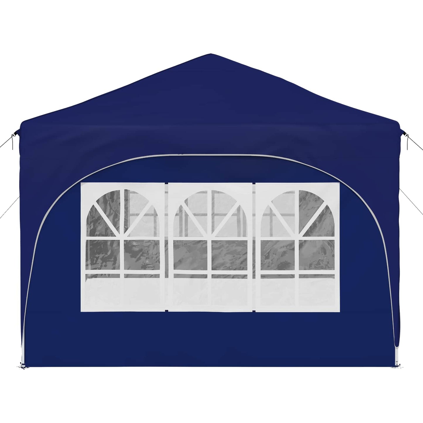 Pop-up Partyzelt Blau 575 x 288 x 245 cm Oxford-Stoff