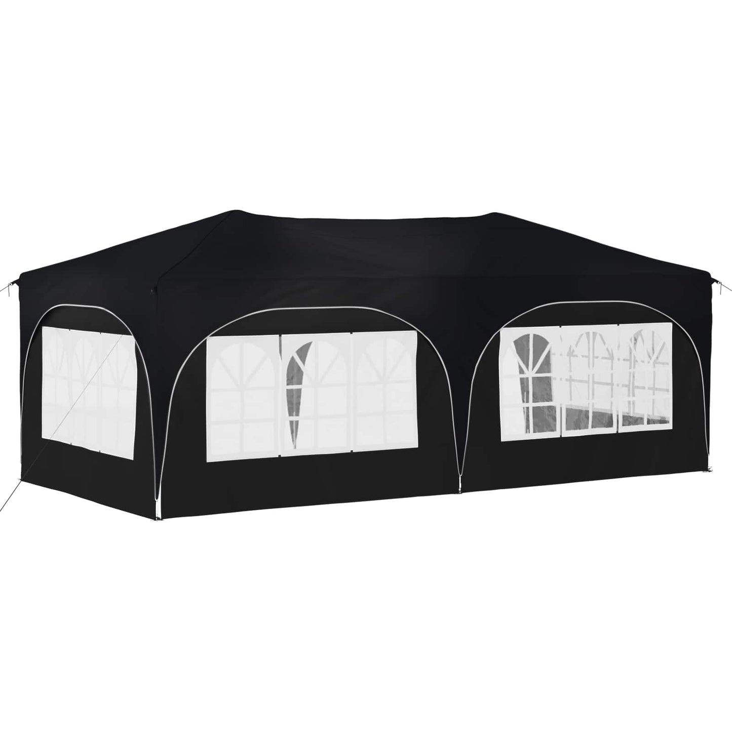 Pop-up Partyzelt Anthrazit 575 x 288 x 245 cm Oxford-Stoff