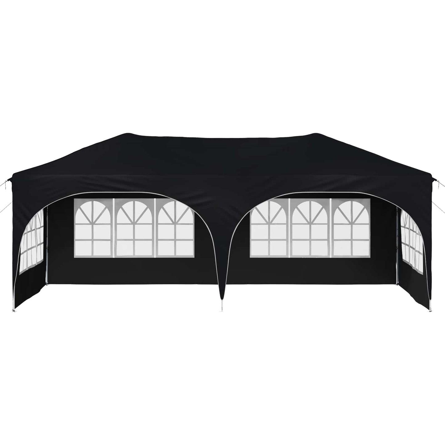 Pop-up Partyzelt Anthrazit 575 x 288 x 245 cm Oxford-Stoff