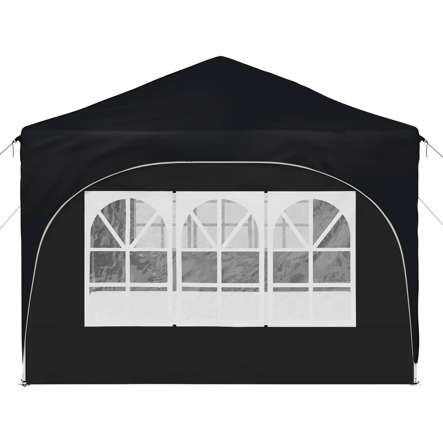 Pop-up Partyzelt Anthrazit 575 x 288 x 245 cm Oxford-Stoff