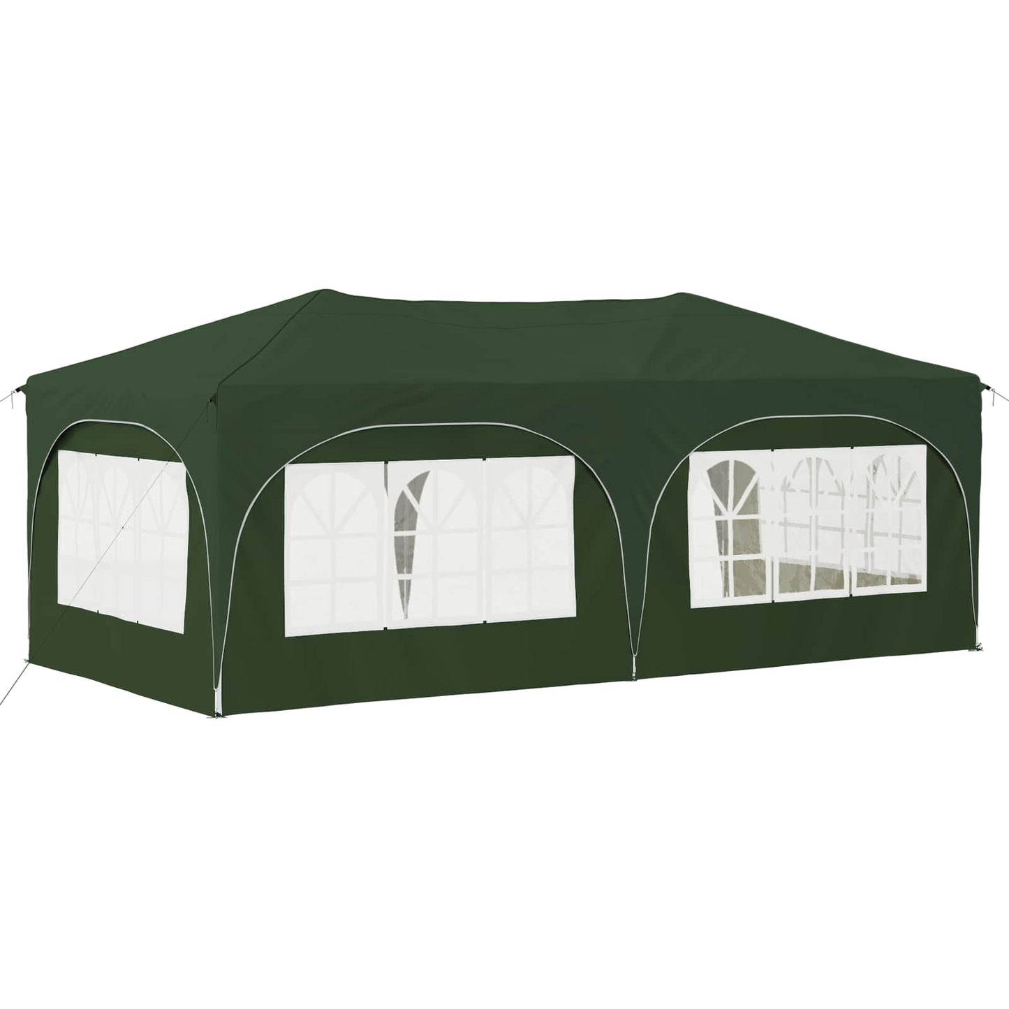 Pop-up Partyzelt Grün 575 x 288 x 245 cm Oxford-Stoff