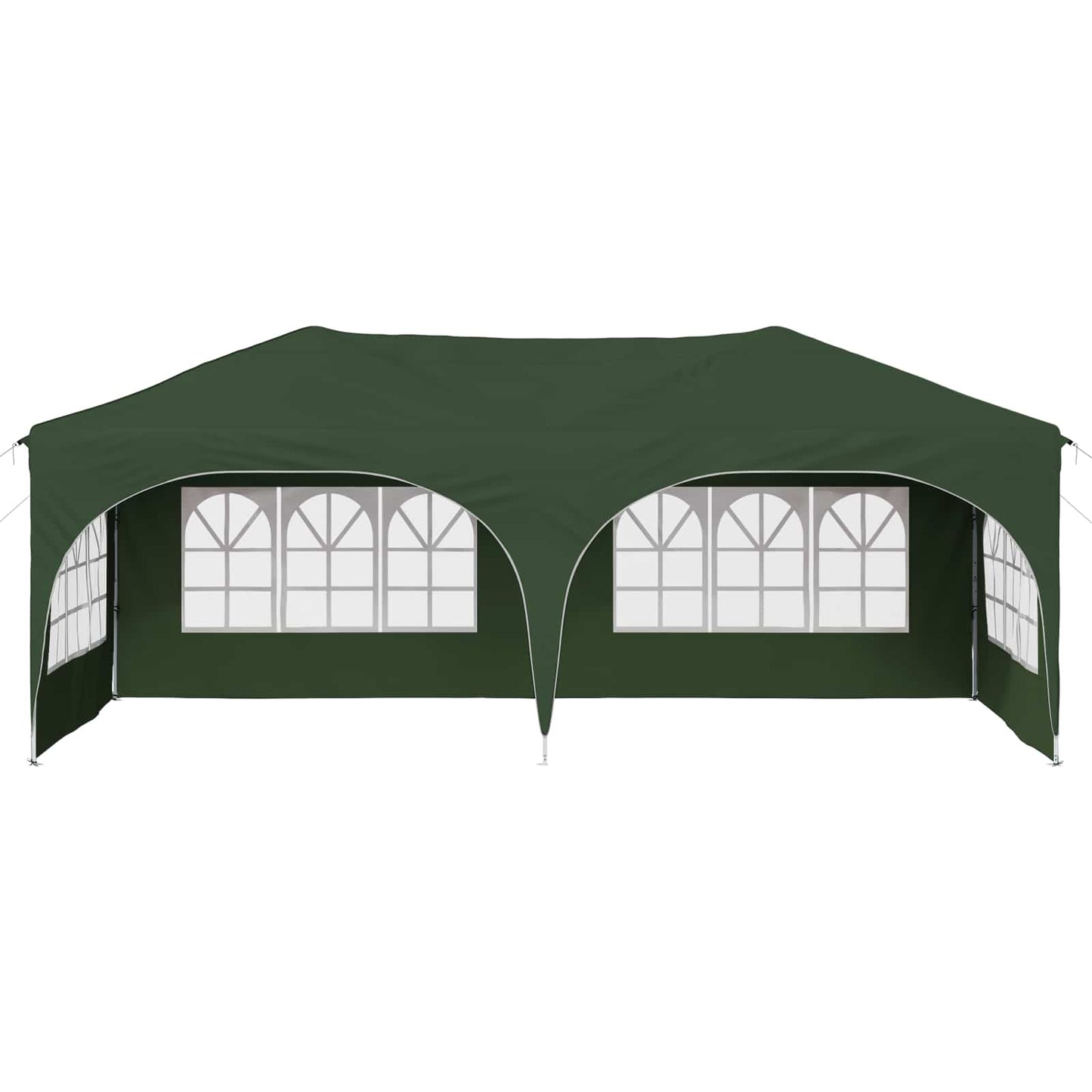 Pop-up Partyzelt Grün 575 x 288 x 245 cm Oxford-Stoff