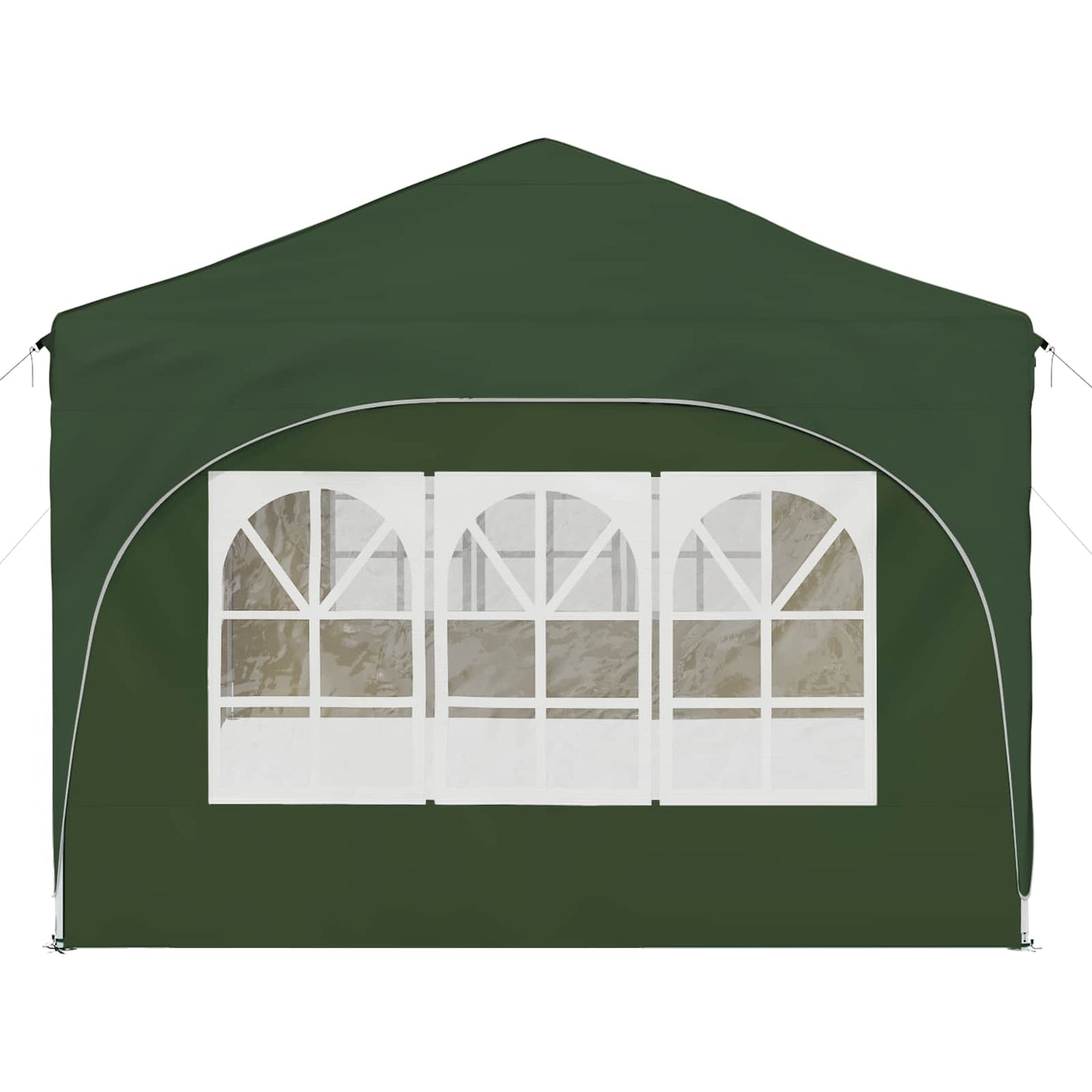 Pop-up Partyzelt Grün 575 x 288 x 245 cm Oxford-Stoff