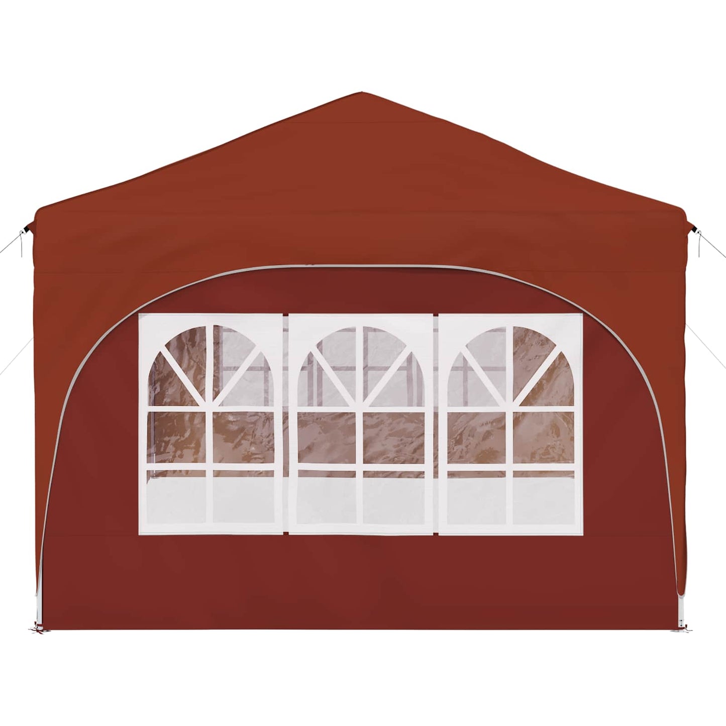 Pop-up Partyzelt Terrakotta 575 x 288 x 245 cm Oxford-Stoff