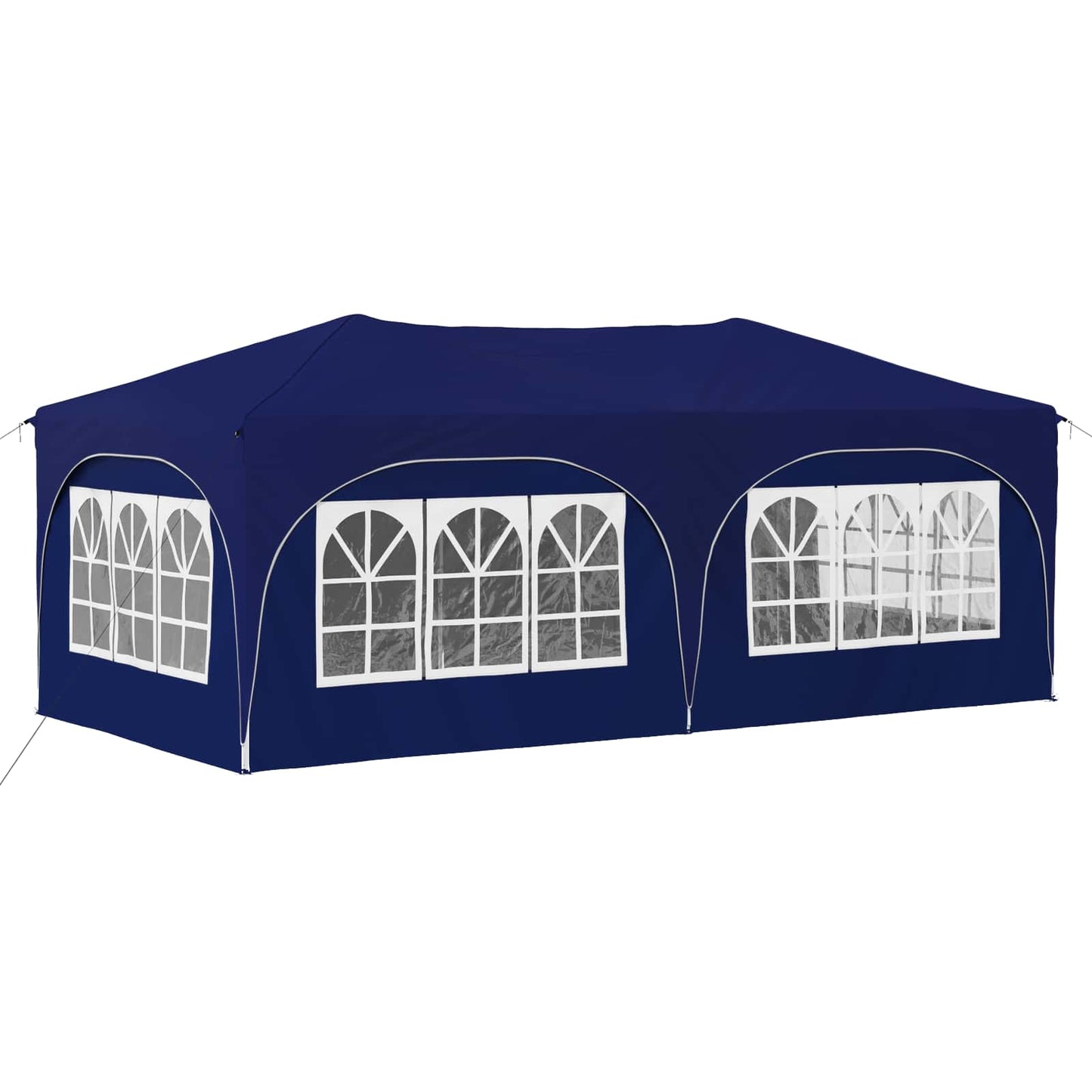 Pop-up Partyzelt Blau 575 x 288 x 245 cm Oxford-Stoff
