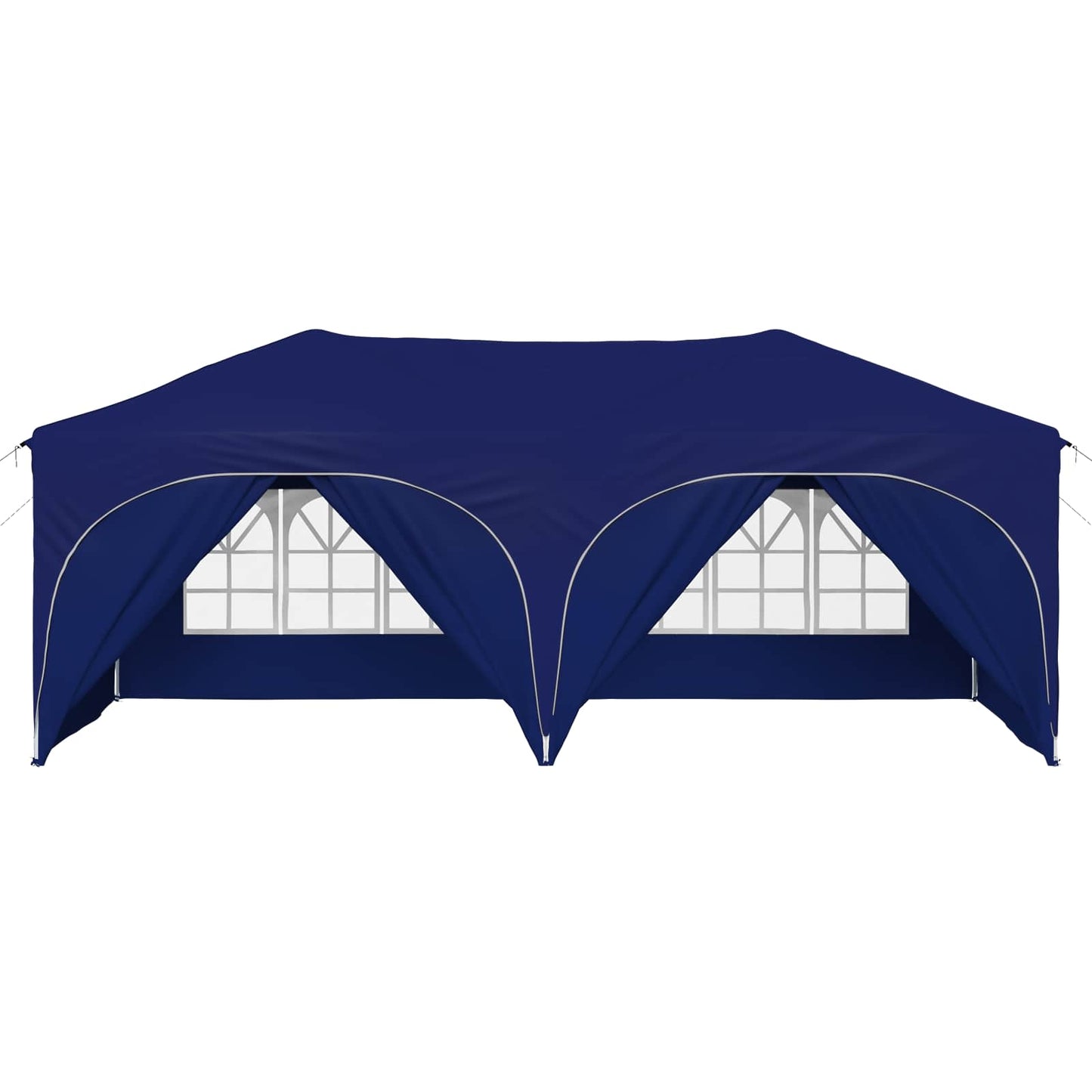 Pop-up Partyzelt Blau 575 x 288 x 245 cm Oxford-Stoff