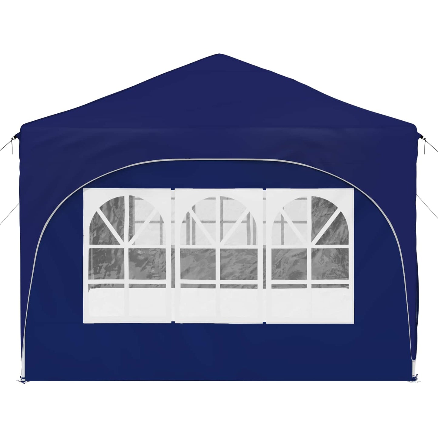 Pop-up Partyzelt Blau 575 x 288 x 245 cm Oxford-Stoff