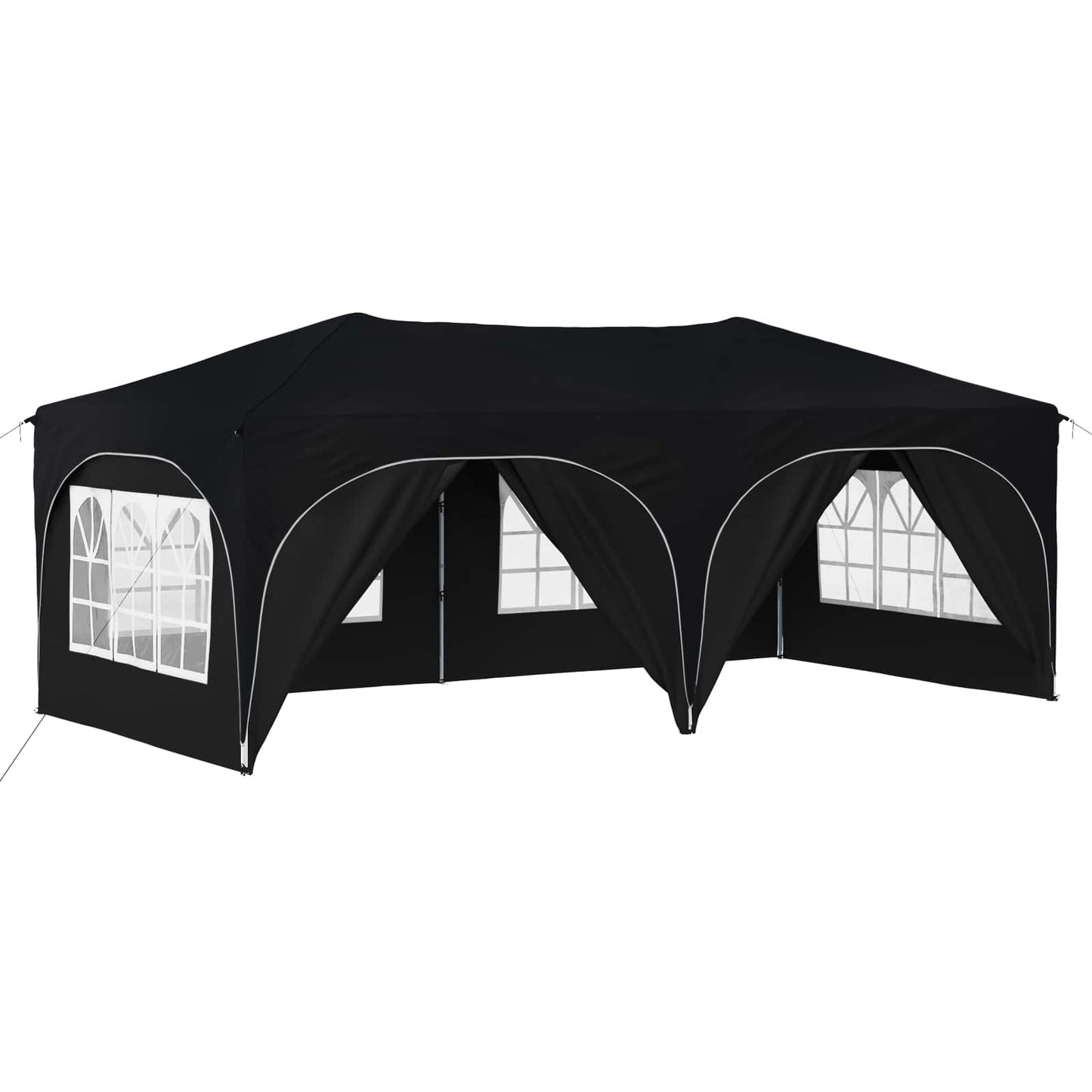 Pop-up Partyzelt Anthrazit 575 x 288 x 245 cm Oxford-Stoff
