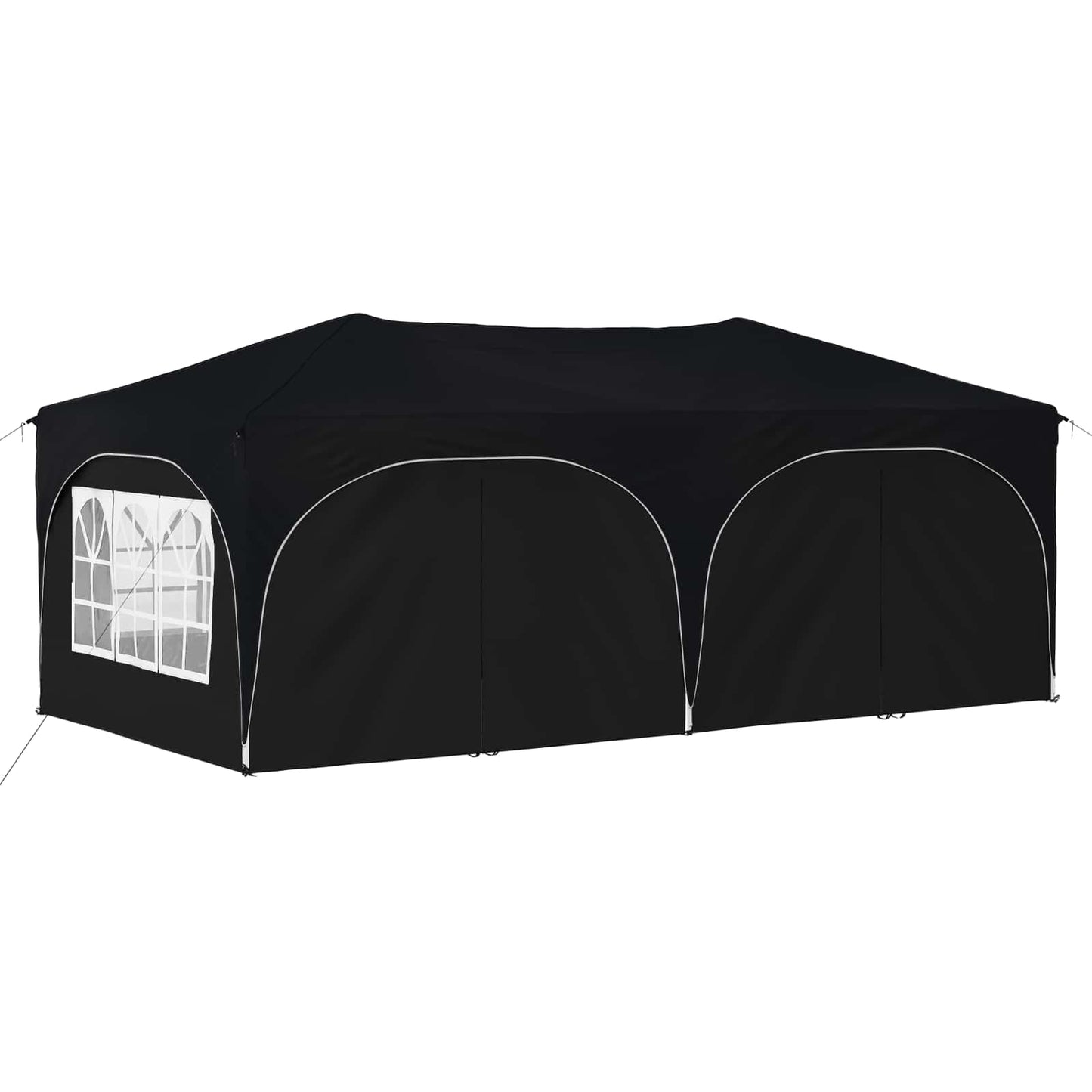 Pop-up Partyzelt Anthrazit 575 x 288 x 245 cm Oxford-Stoff