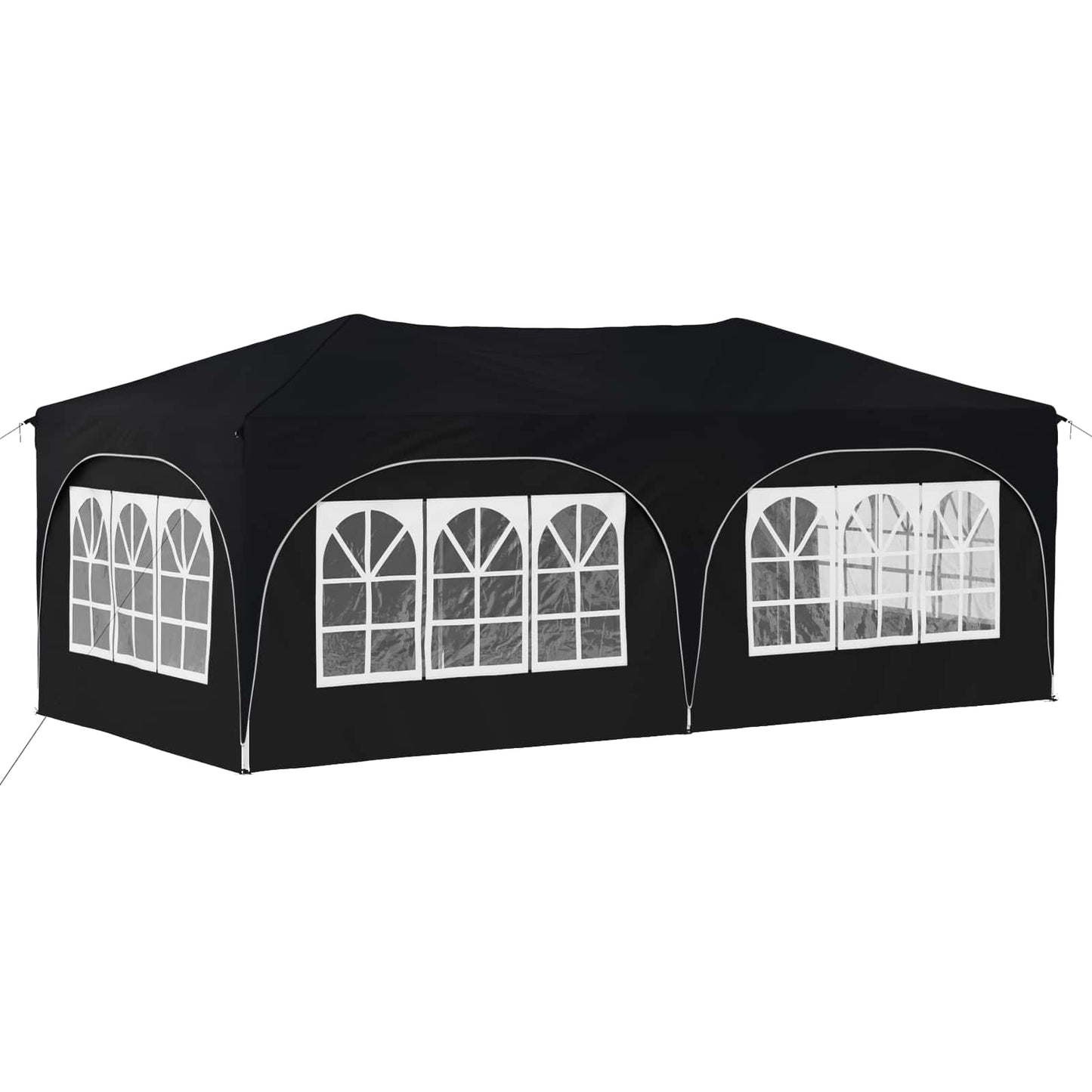 Pop-up Partyzelt Anthrazit 575 x 288 x 245 cm Oxford-Stoff