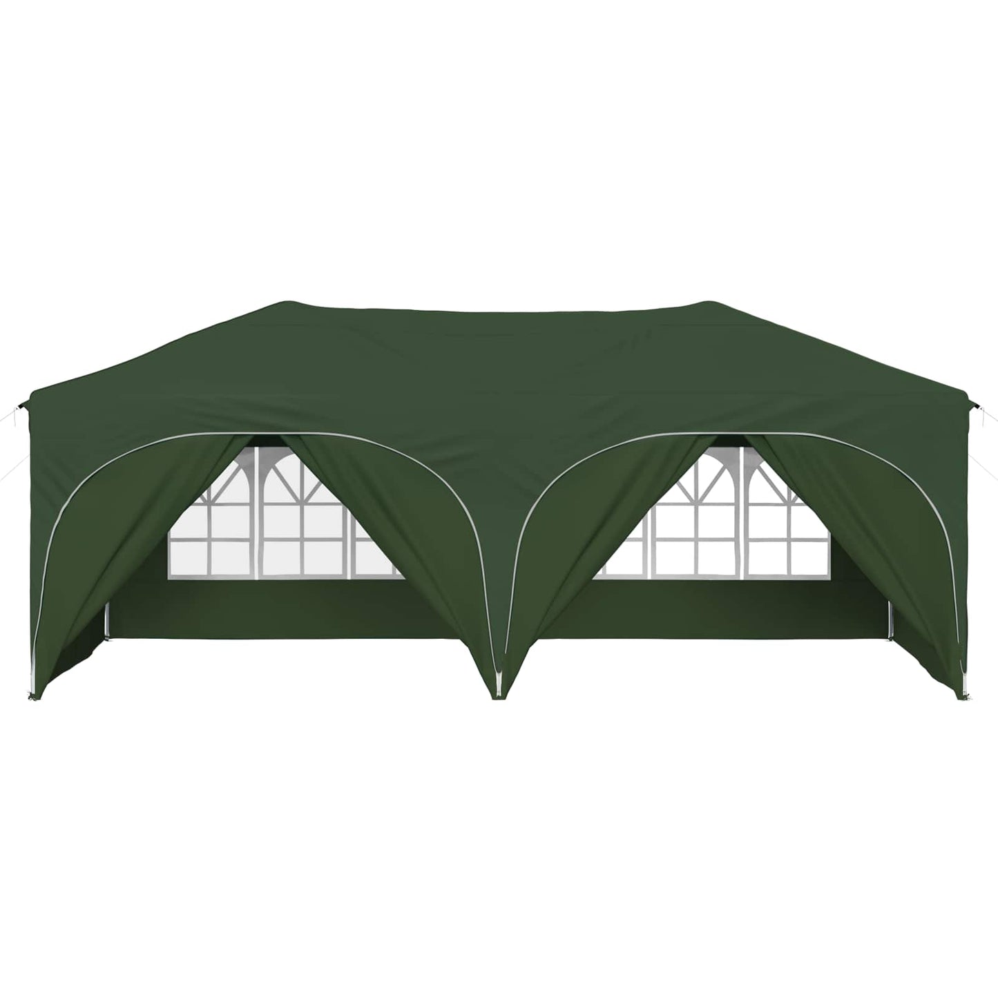 Pop-up Partyzelt Grün 575 x 288 x 245 cm Oxford-Stoff