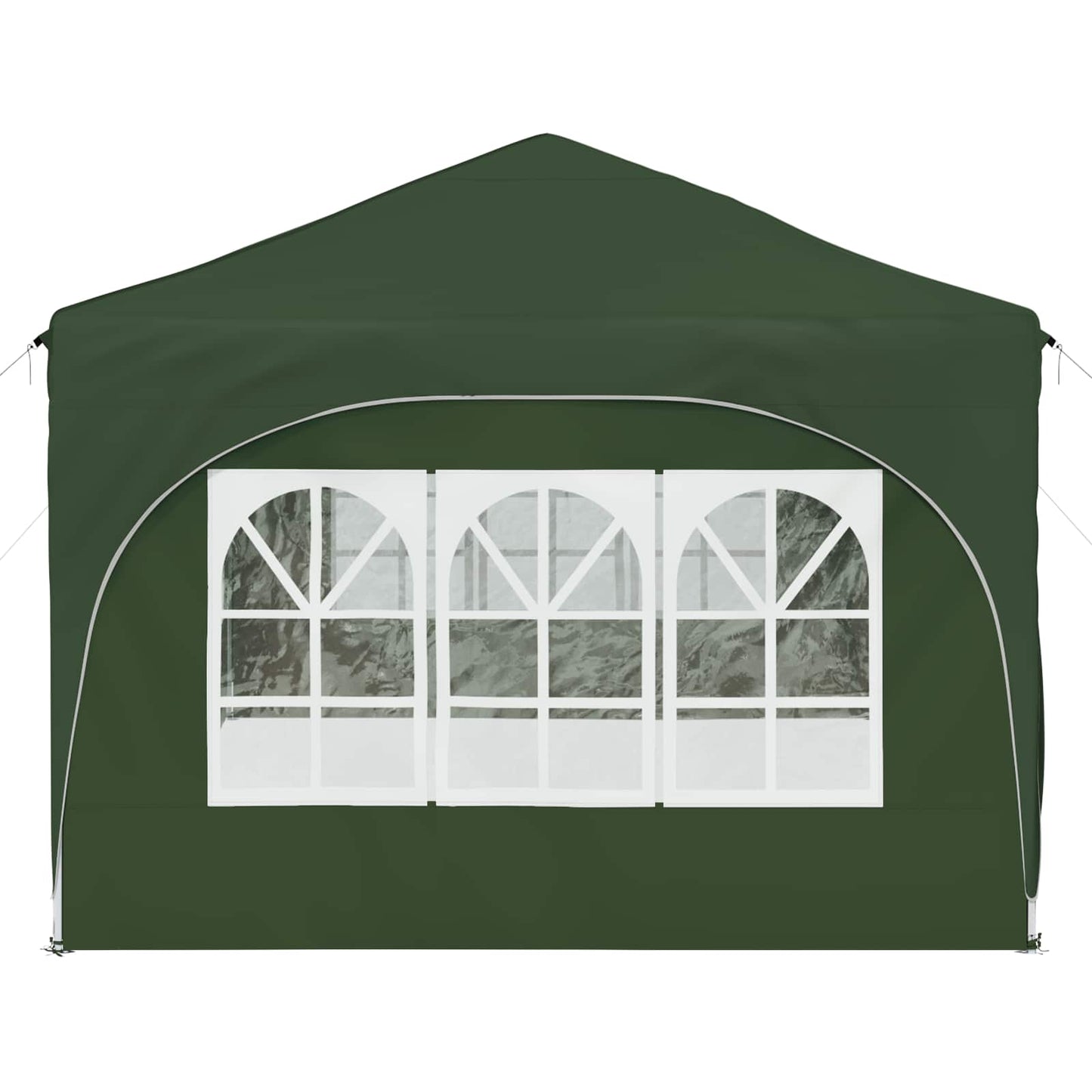 Pop-up Partyzelt Grün 575 x 288 x 245 cm Oxford-Stoff