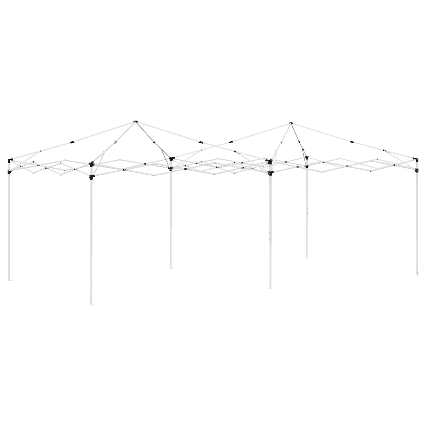 Pop-up Partyzelt Bordeauxrot 575 x 288 x 245 cm Oxford-Stoff