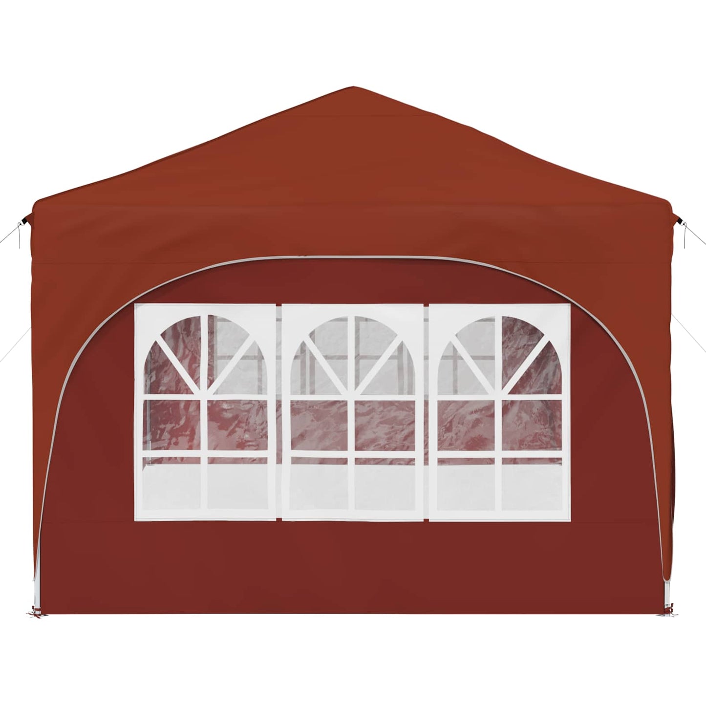 Pop-up Partyzelt Terrakotta 575 x 288 x 245 cm Oxford-Stoff