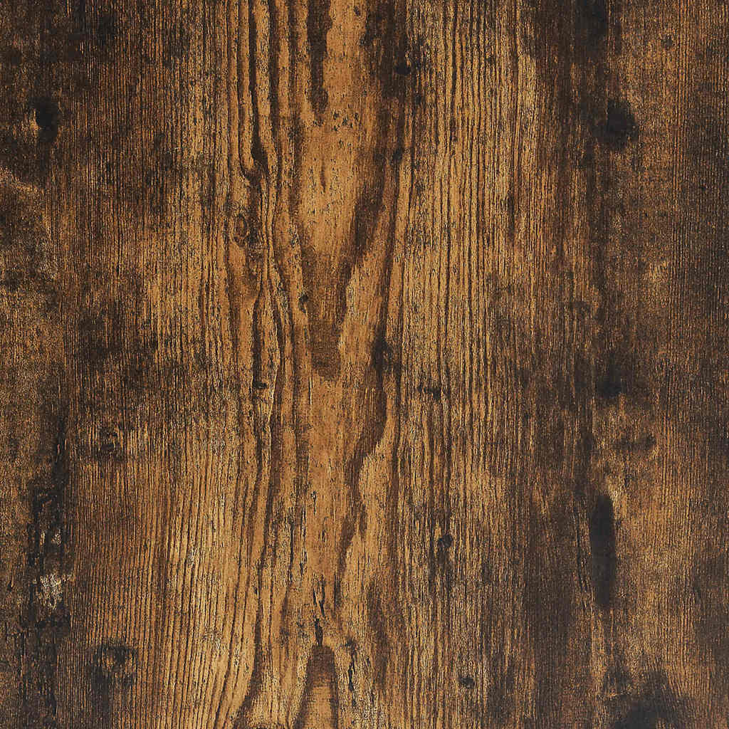 Highboard mit Regal FLORIN Geräucherte Eiche 60 x 35 x 182 cm