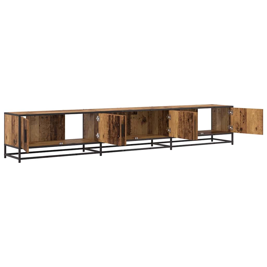 TV-Einheiten 2 pcs Altholz 240 x 35 x 41 cm Holzwerkstoff